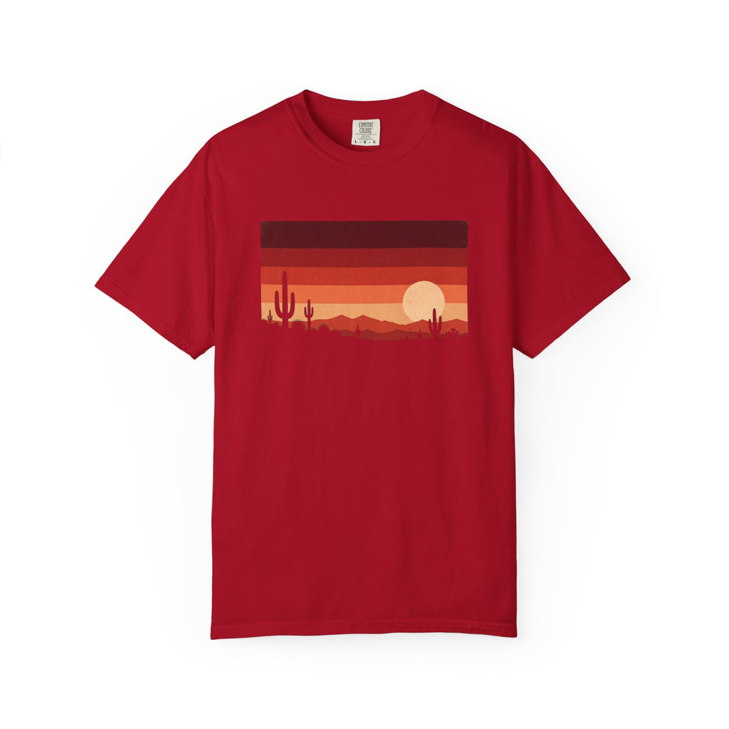 Nature Vintage T-Shirt - Desert - Red