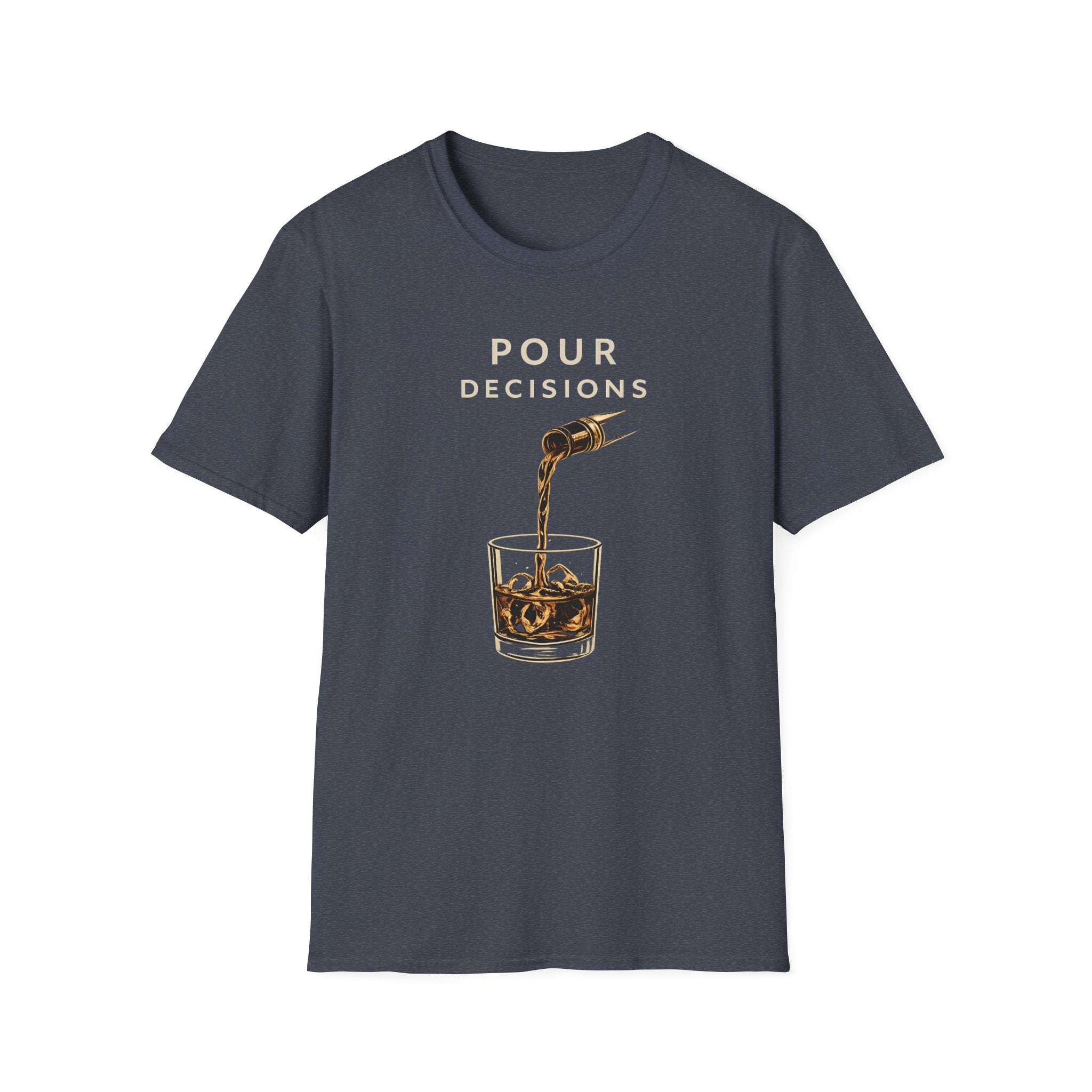 Pour Decisions Culinary Tshirt (Light) | Fun, Flirty, Risqué Cooking Shirt
