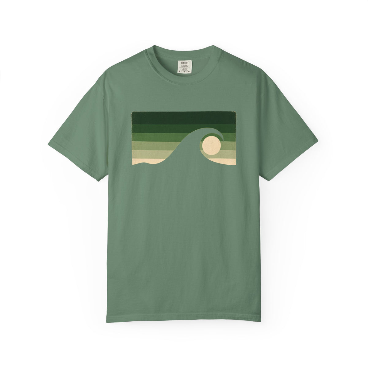 Nature Vintage T-Shirt  - Ocean - Green
