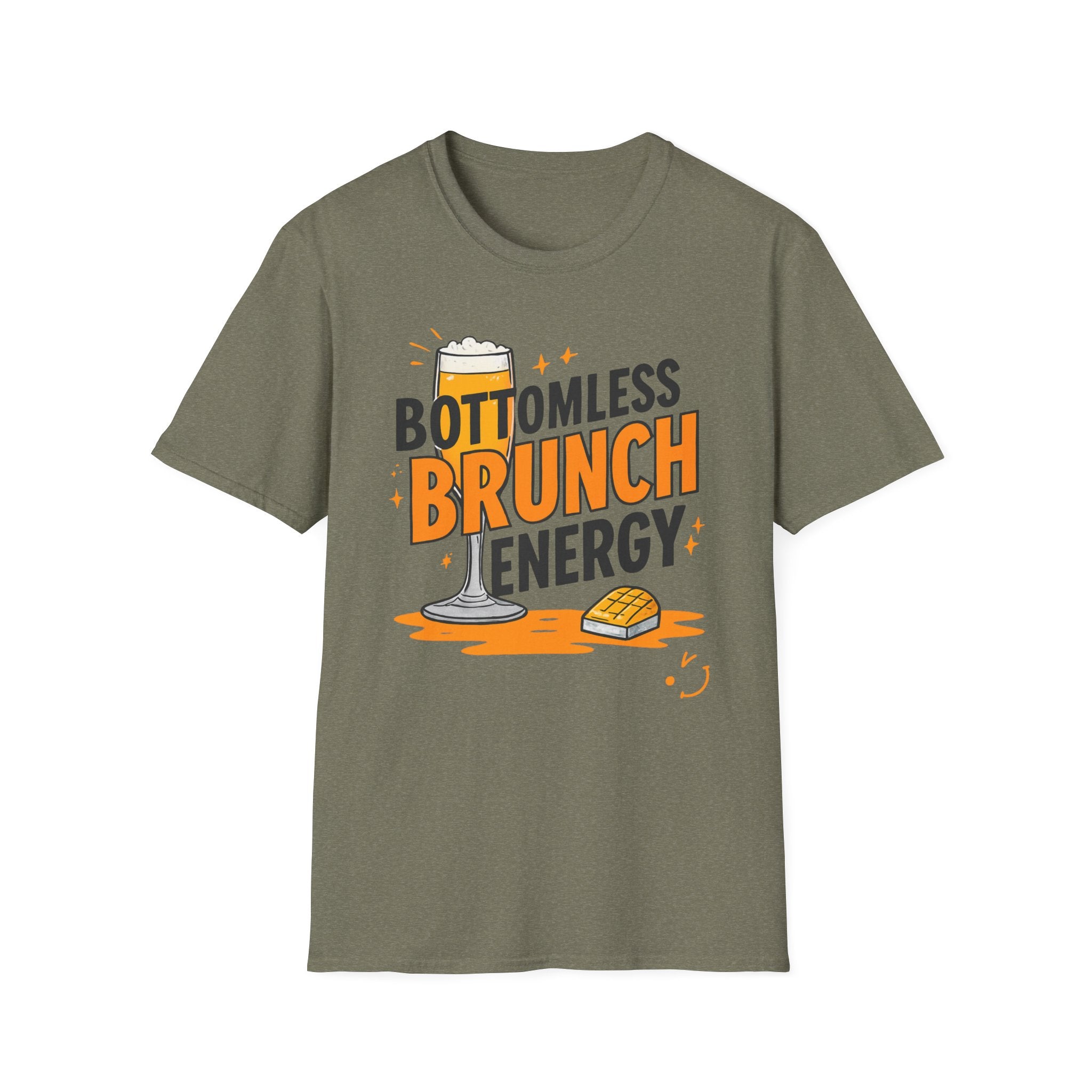 Bottomless Brunch Energy T-Shirt — Funny Chef Graphic Tee