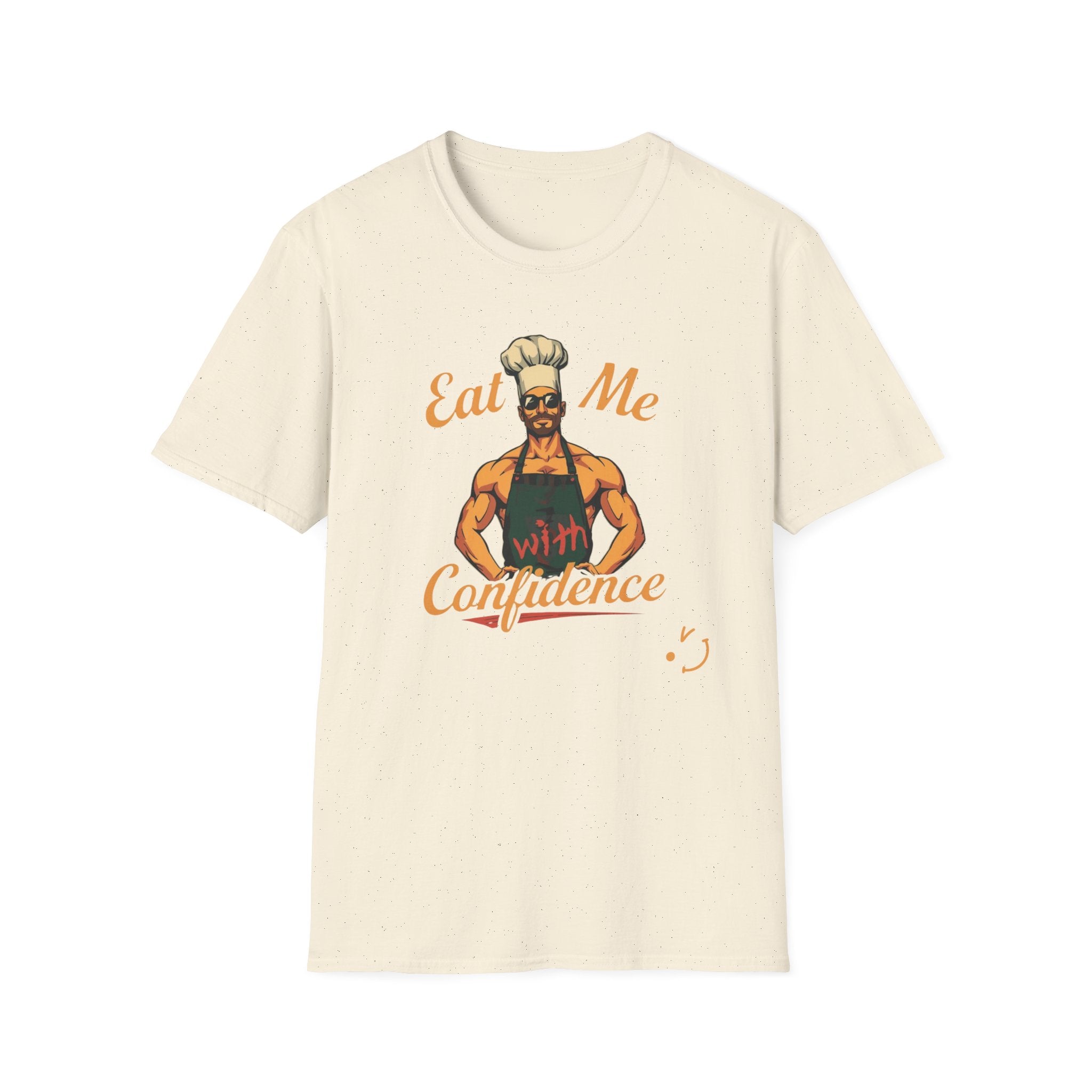 Eat Me With Confidence T-Shirt — Funny Chef Graphic Tee