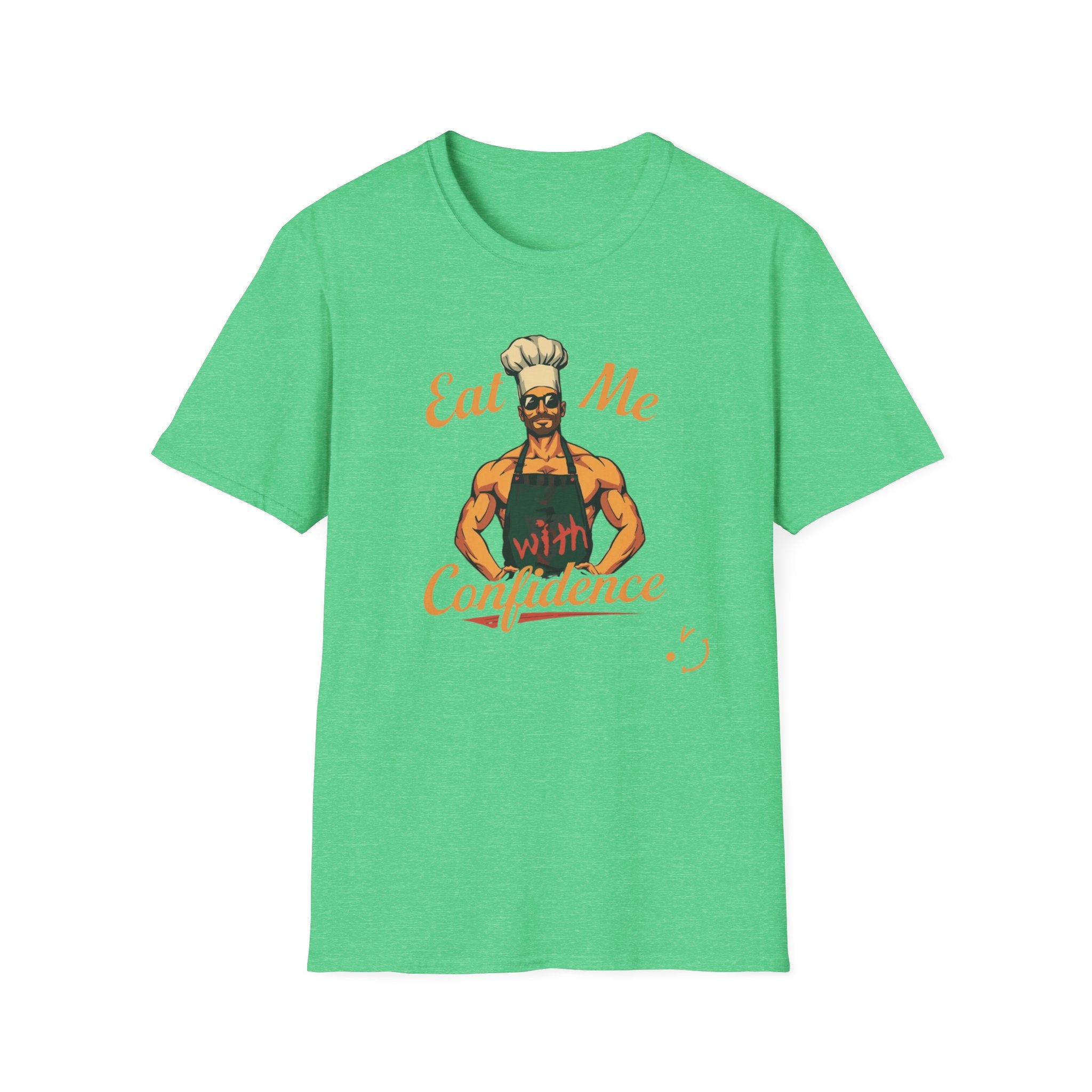 Eat Me With Confidence T-Shirt — Funny Chef Graphic Tee