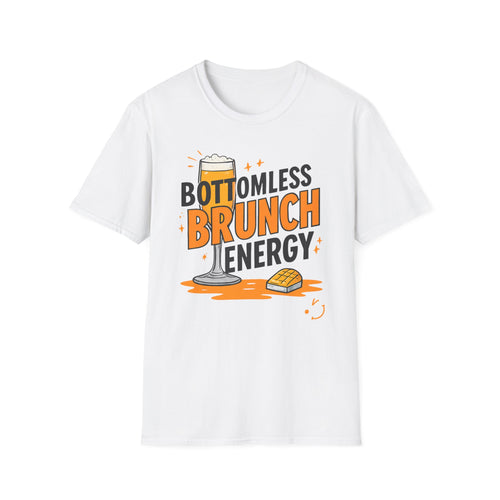 Bottomless Brunch Energy T-Shirt — Funny Chef Graphic Tee