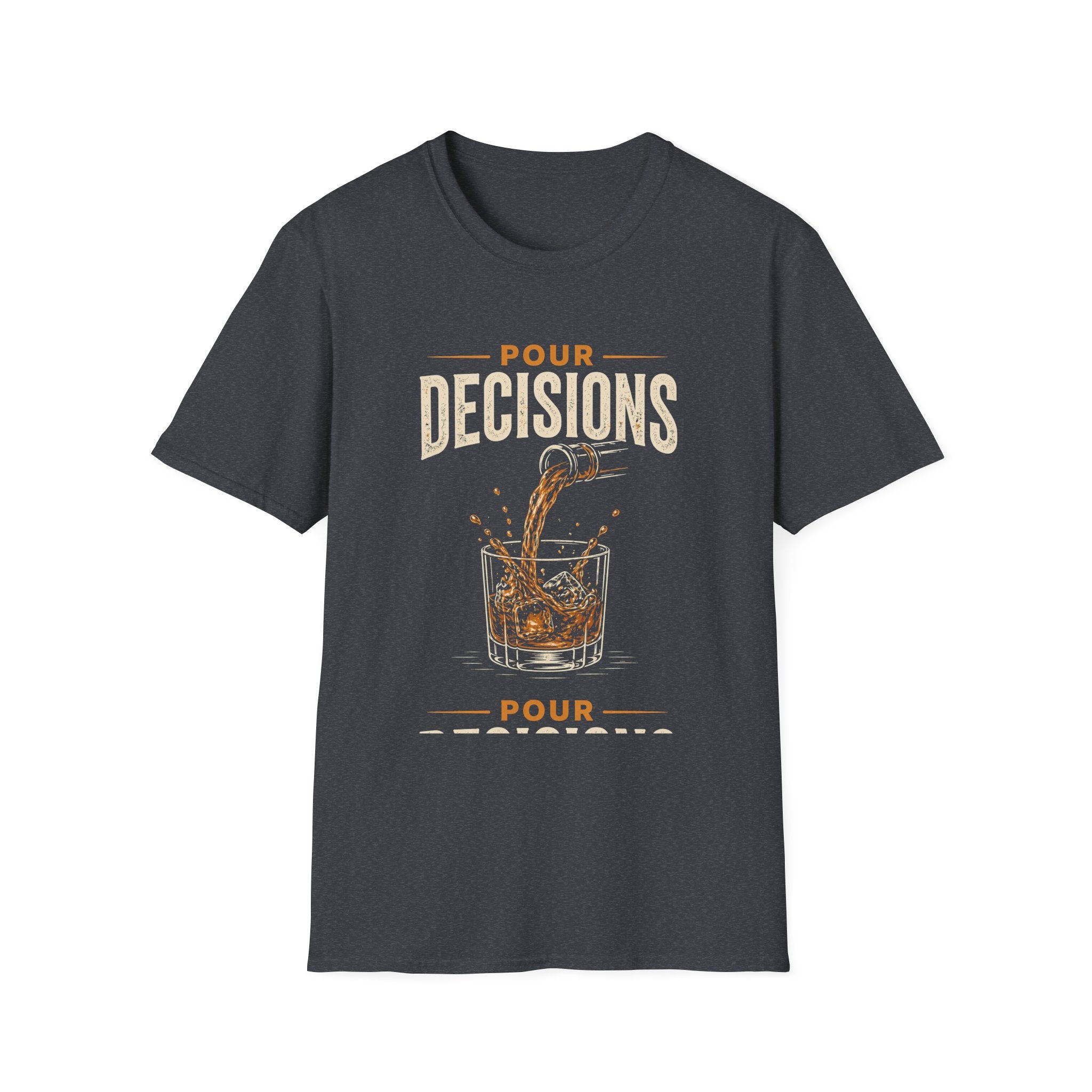 Pour Decisions Culinary T-Shirt (Dark) | Funny Flirty Cooking Tee
