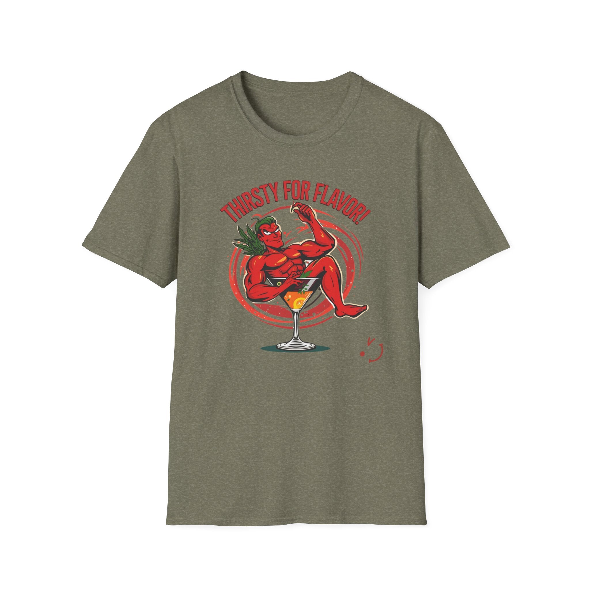 Thirsty For Flavor T-Shirt — Funny Chef Graphic Tee