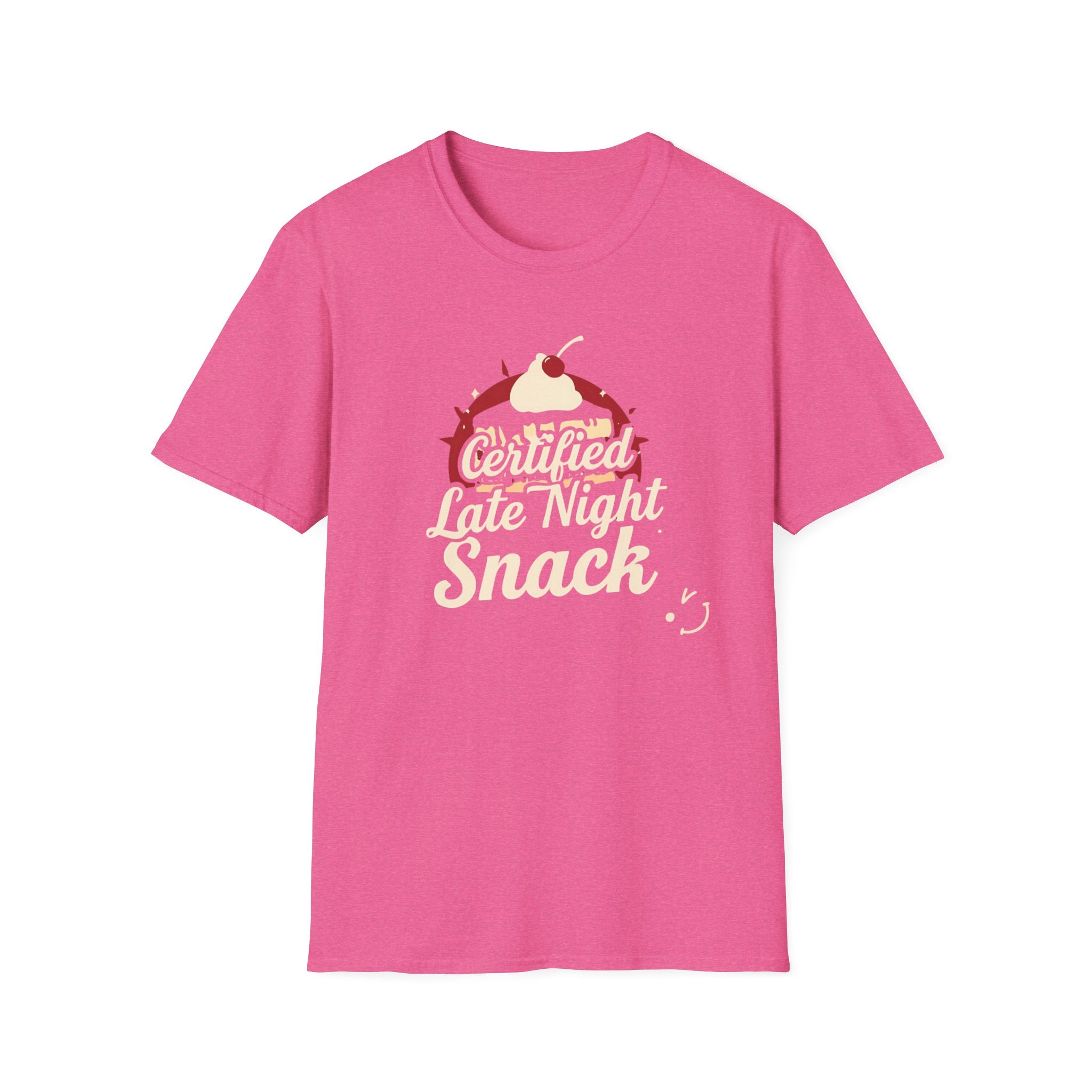 Certified Late Night Snack T-Shirt — Funny Chef Graphic Tee