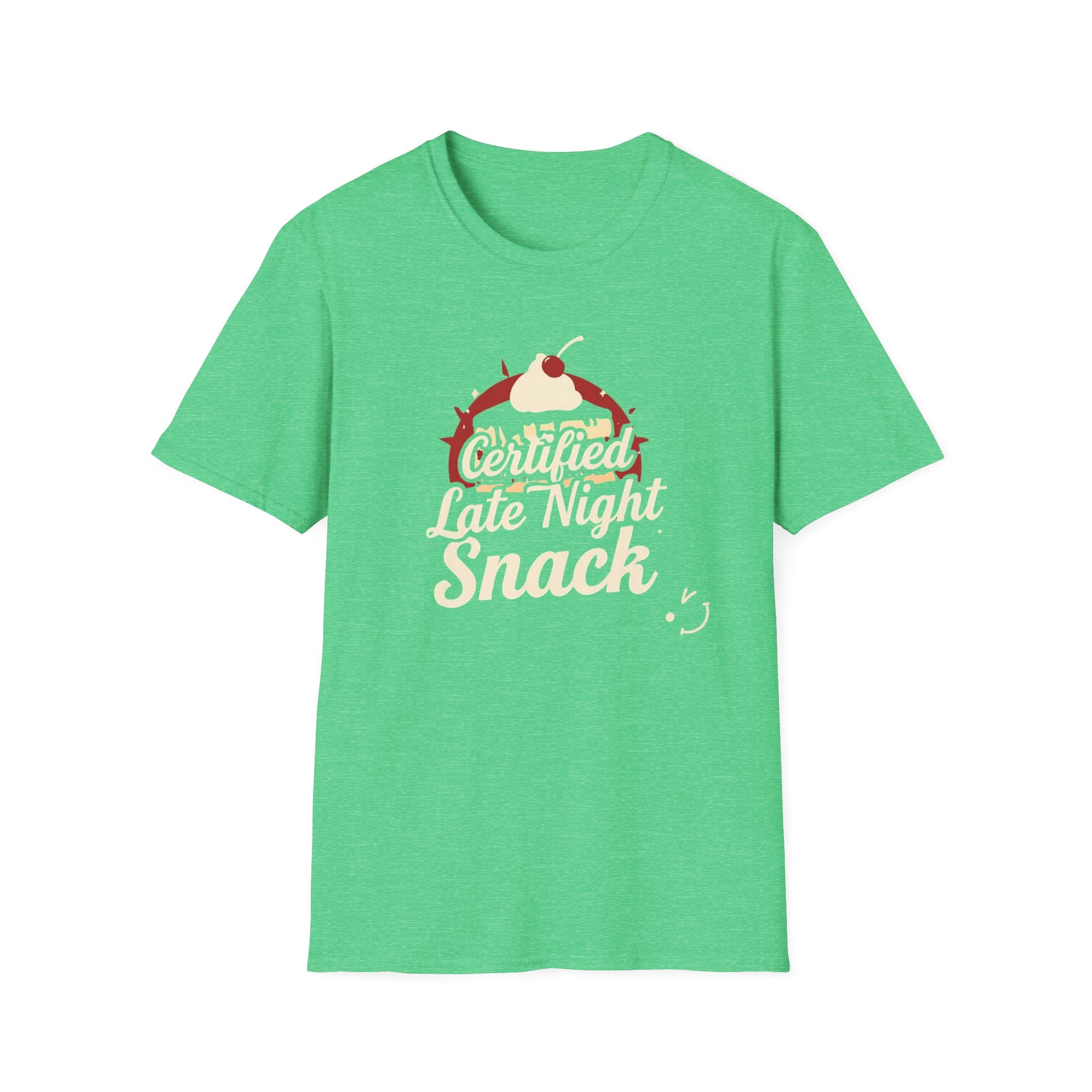 Certified Late Night Snack T-Shirt — Funny Chef Graphic Tee