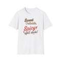Sweet Outside Spicy After Dark T-Shirt — Funny Chef Graphic Tee