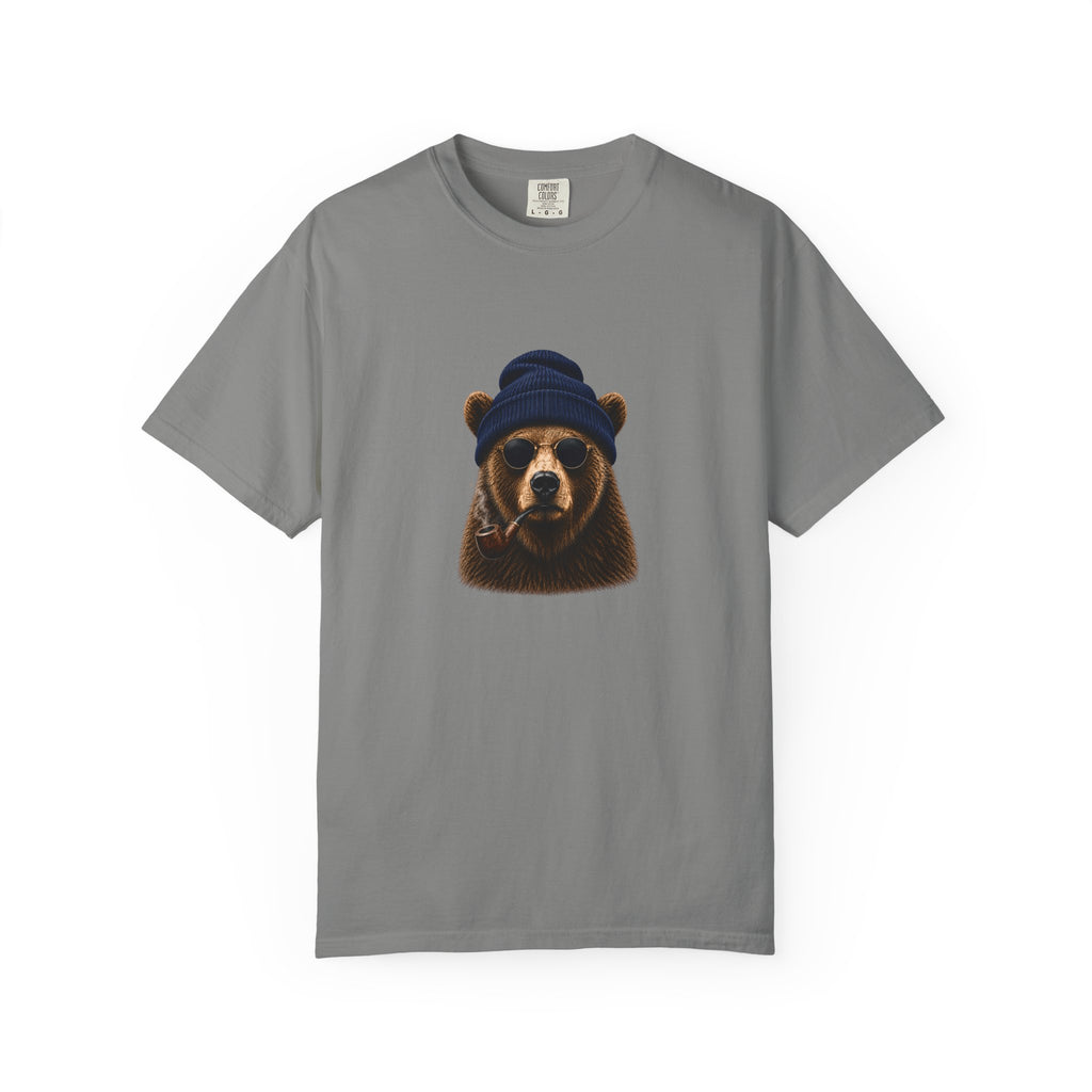 Animal T-Shirt - Bear Blue