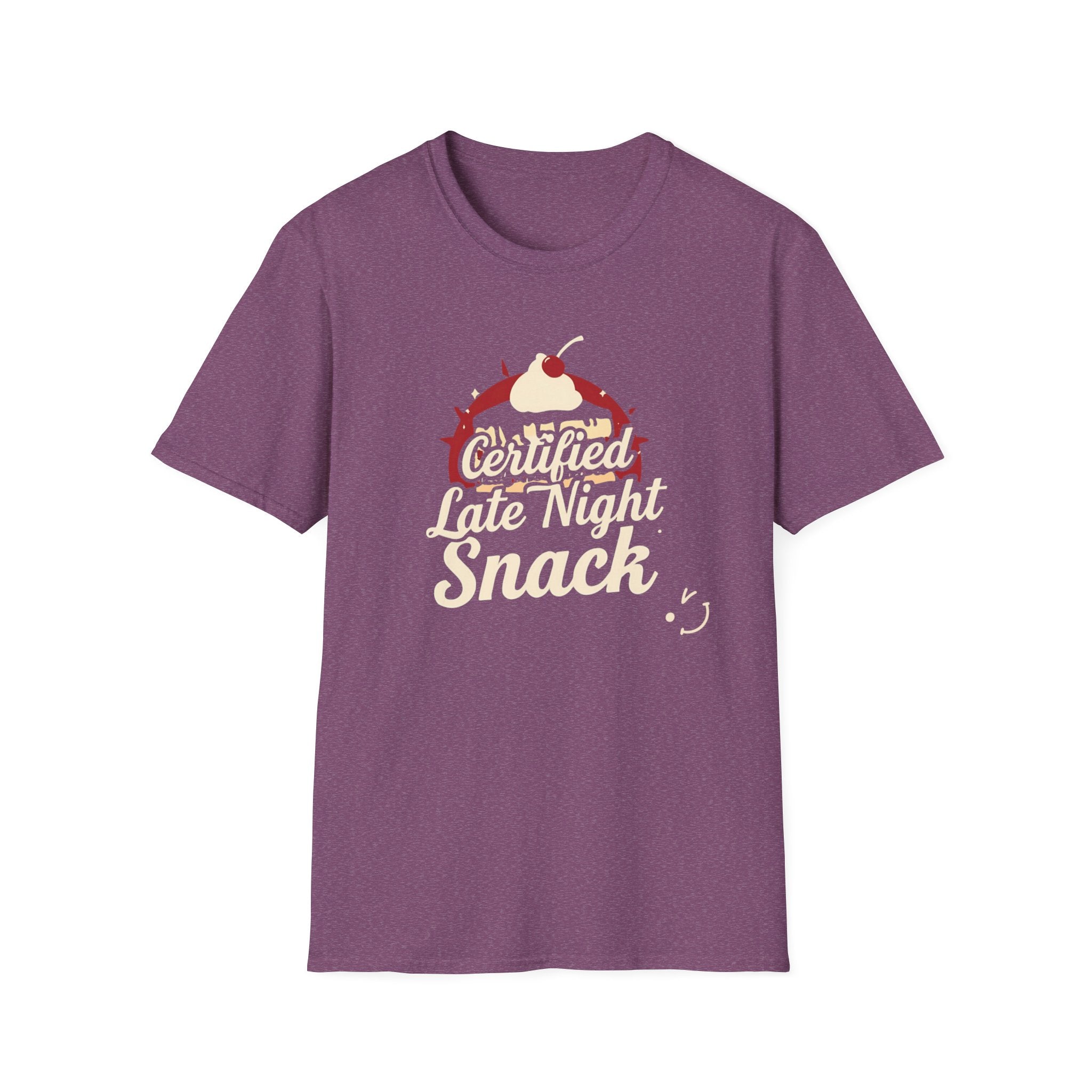 Certified Late Night Snack T-Shirt — Funny Chef Graphic Tee