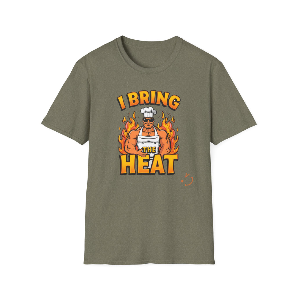 I Bring The Heat T-Shirt - Funny Chef Graphic Tee