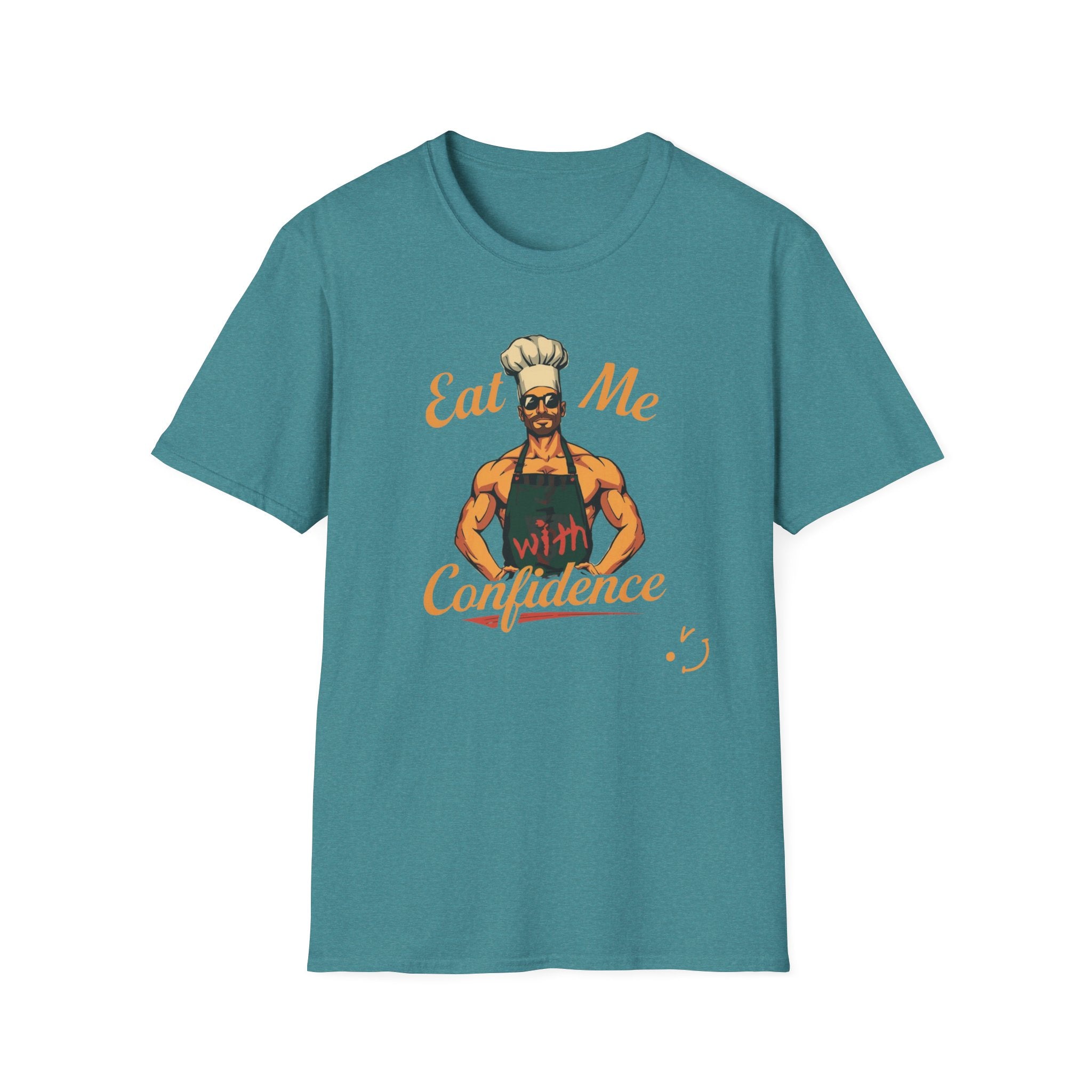 Eat Me With Confidence T-Shirt — Funny Chef Graphic Tee