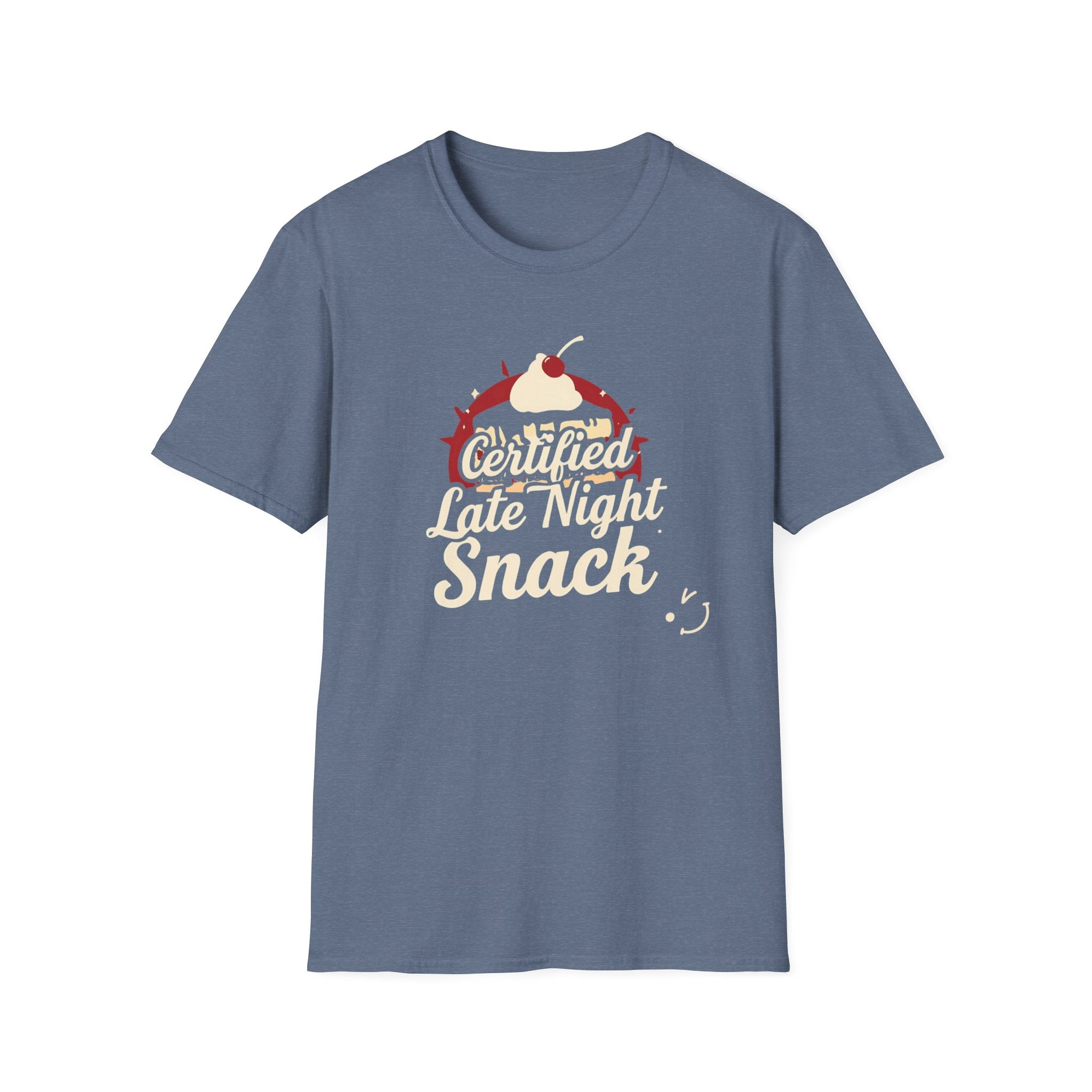 Certified Late Night Snack T-Shirt — Funny Chef Graphic Tee
