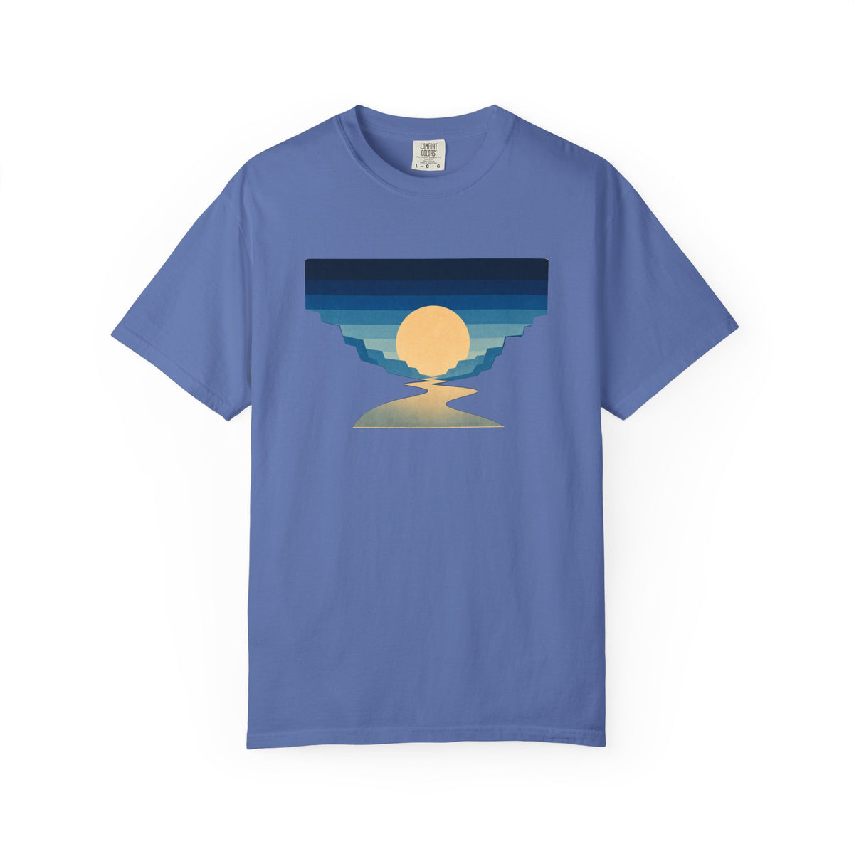 Nature Vintage T-Shirt - Canyon - Blue