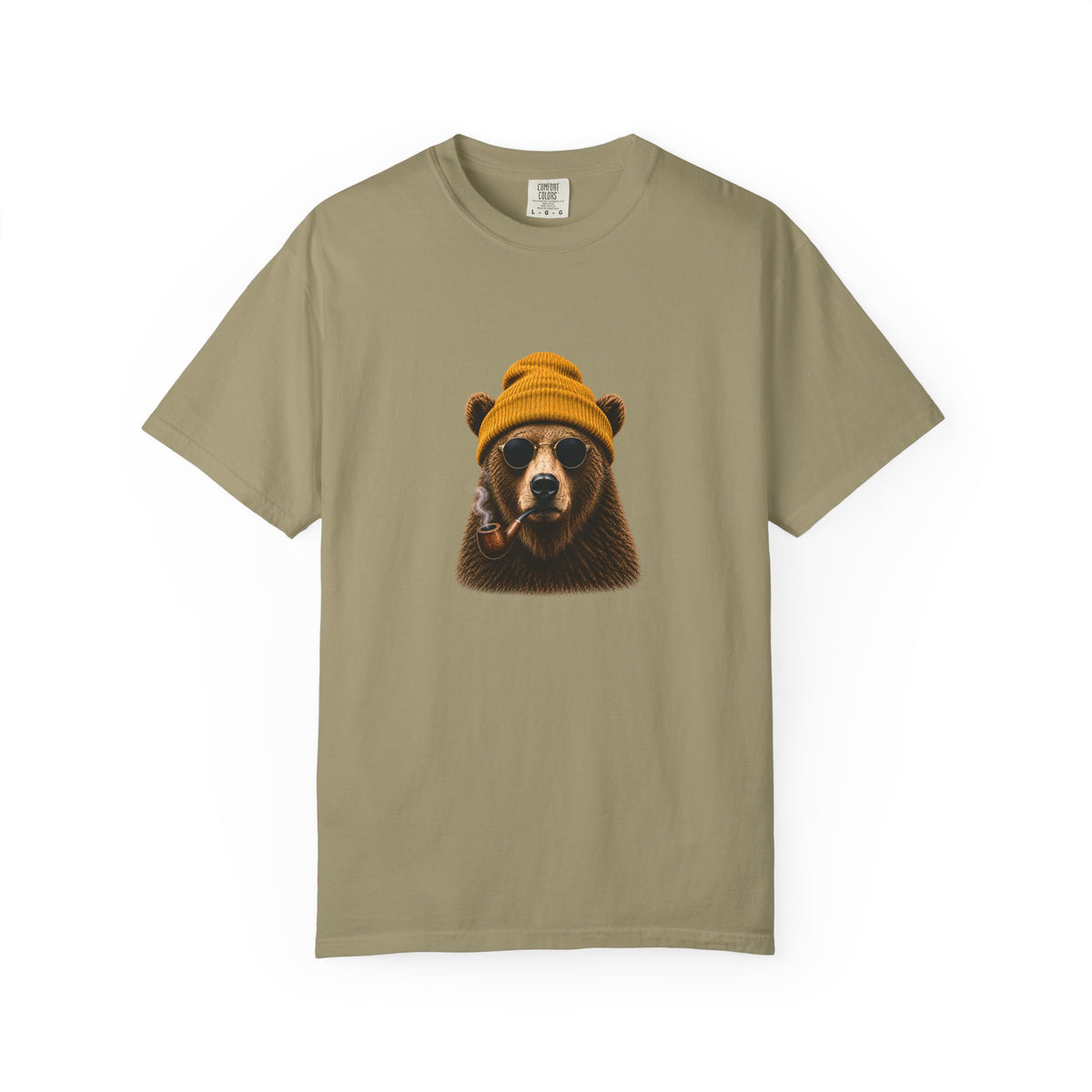 Animal T-Shirt - Bear Yellow