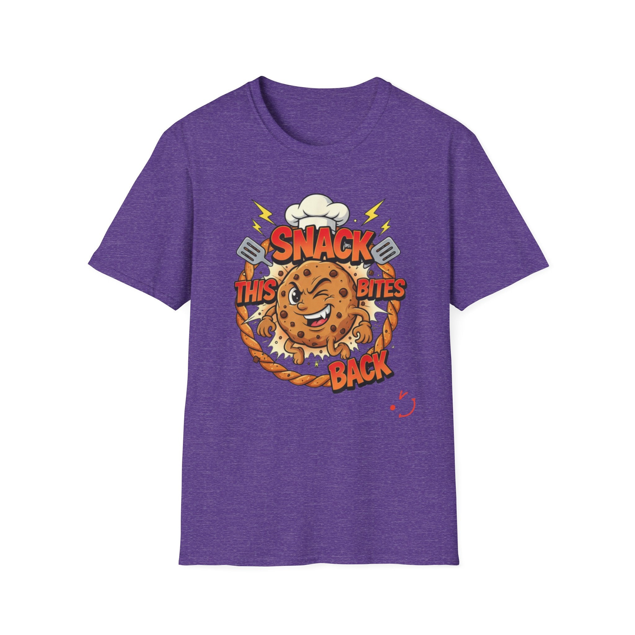 This Snack Bites Back T-Shirt — Funny Chef Graphic Tee
