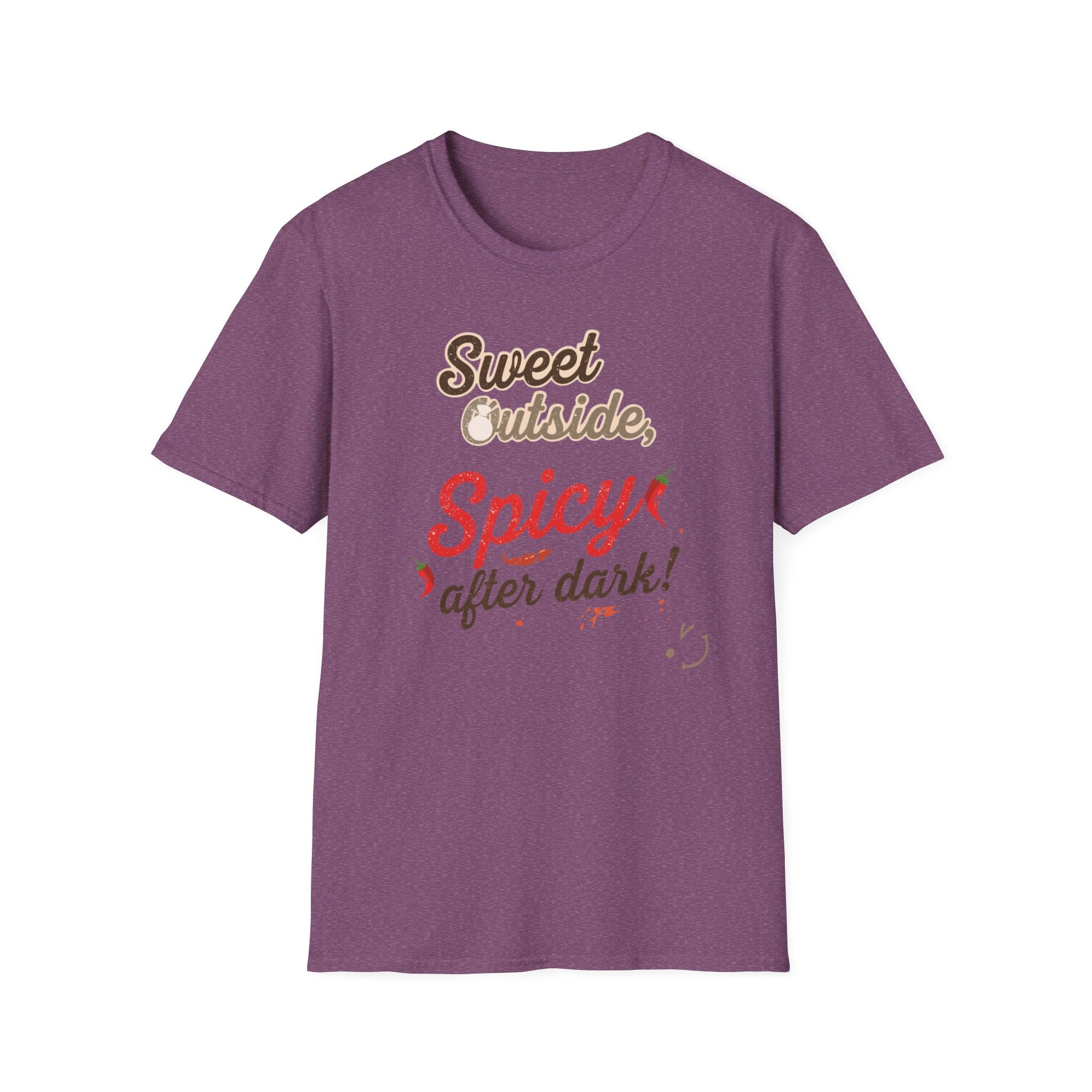 Sweet Outside Spicy After Dark T-Shirt — Funny Chef Graphic Tee