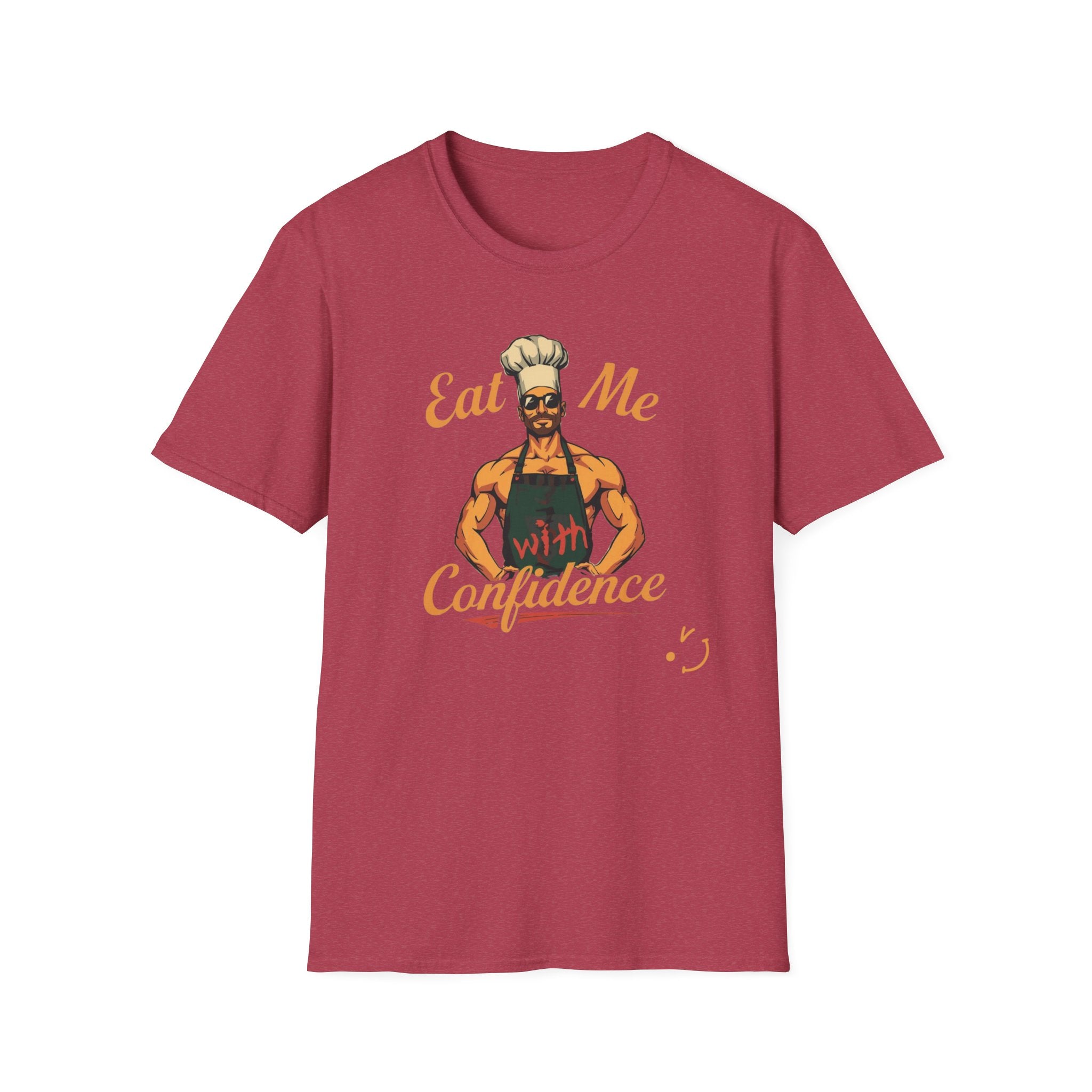 Eat Me With Confidence T-Shirt — Funny Chef Graphic Tee