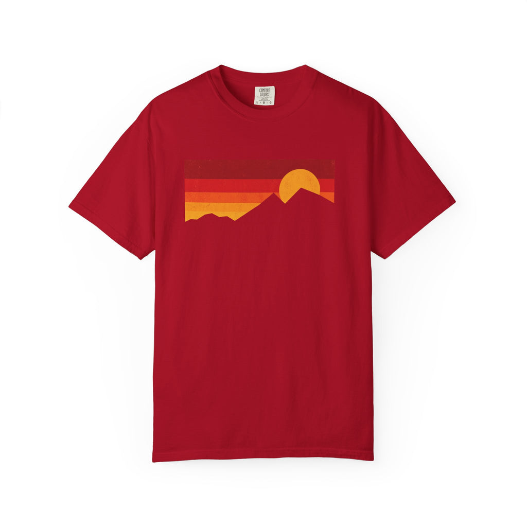 Nature Vintage T-Shirt - Horizon - Red