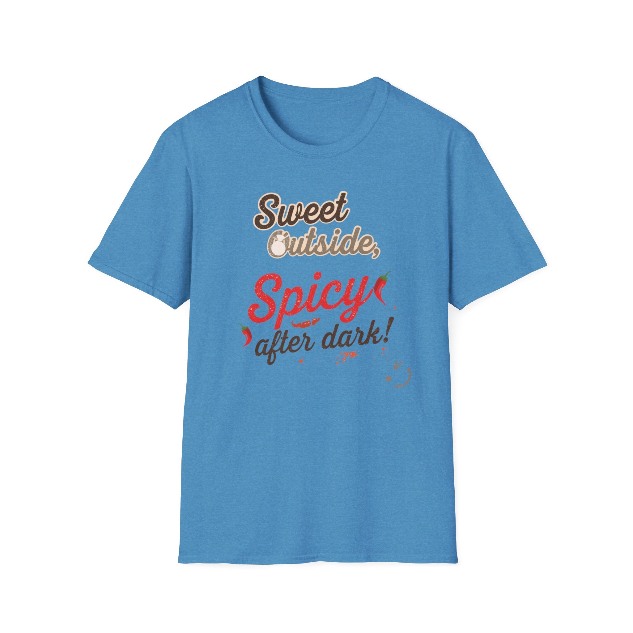 Sweet Outside Spicy After Dark T-Shirt — Funny Chef Graphic Tee