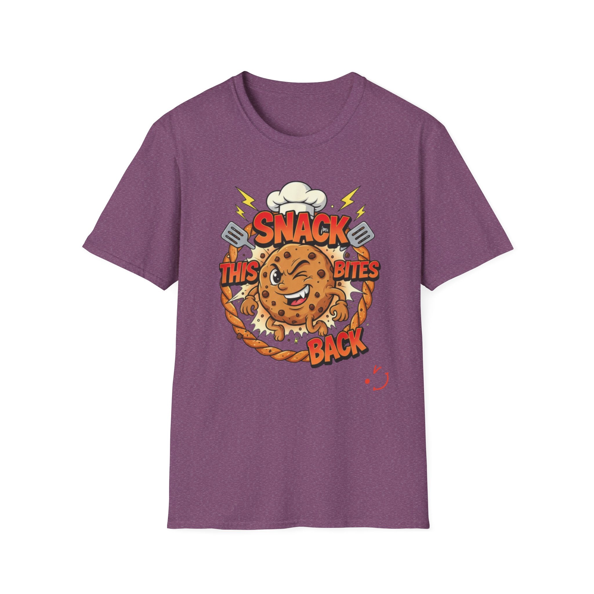 This Snack Bites Back T-Shirt — Funny Chef Graphic Tee