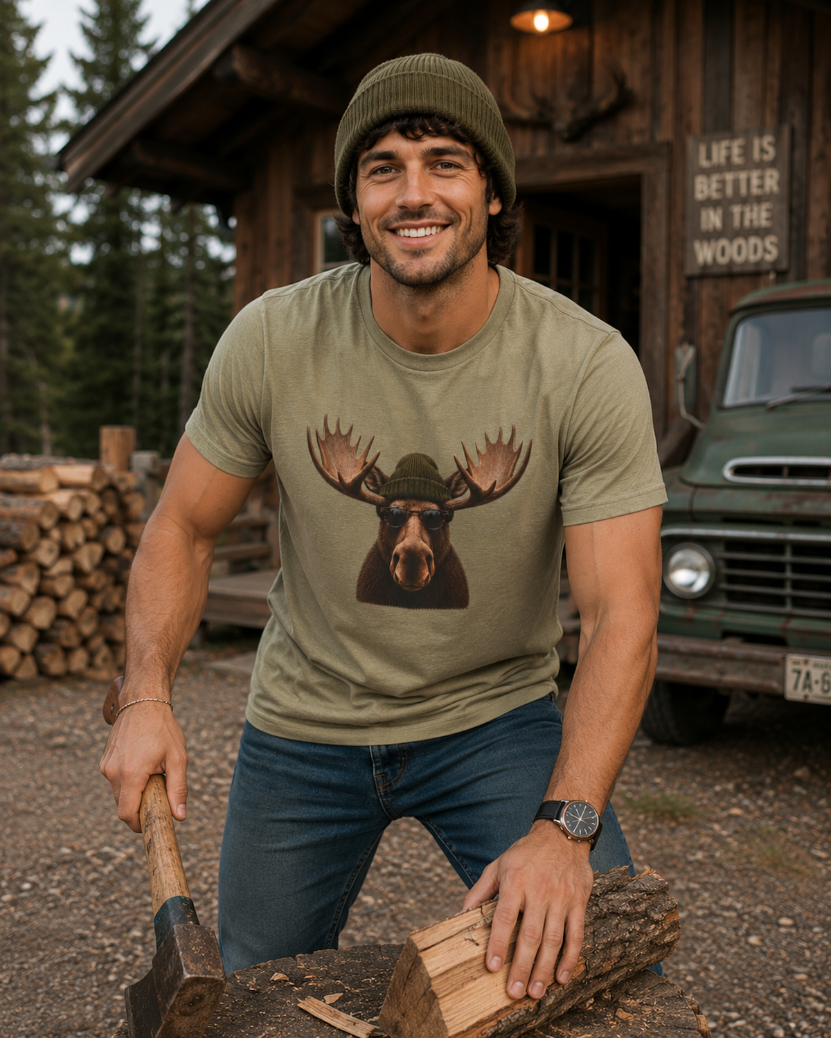 Animal T-Shirt - Moose