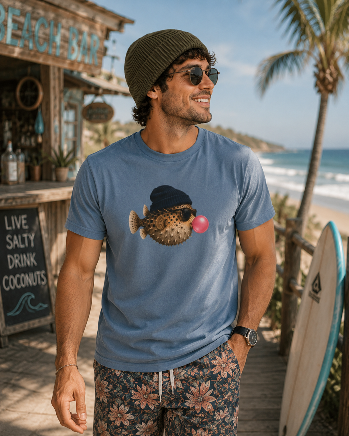 Animal T-Shirt - Puffer Fish