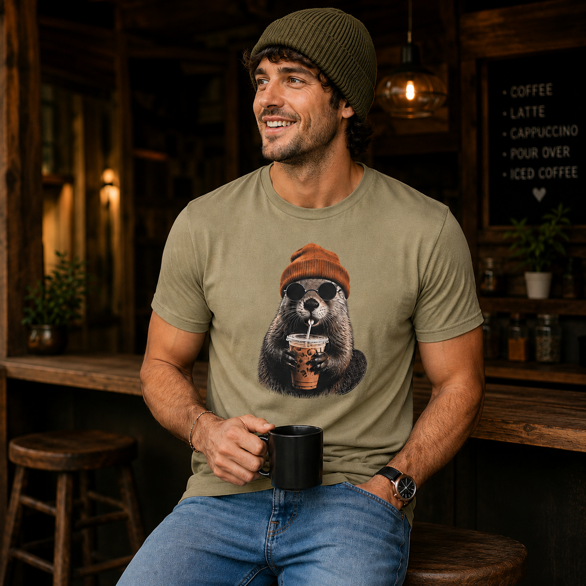 Animal T-Shirt - Beaver