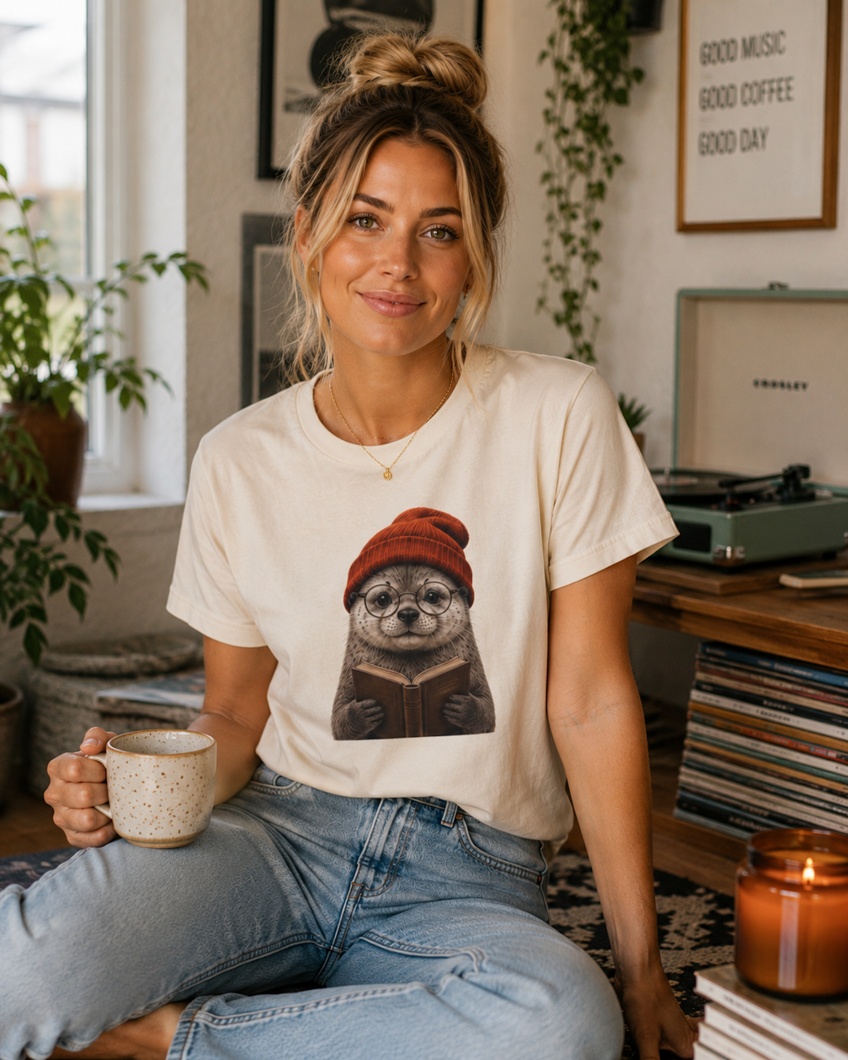 Animal T-Shirt - Otter
