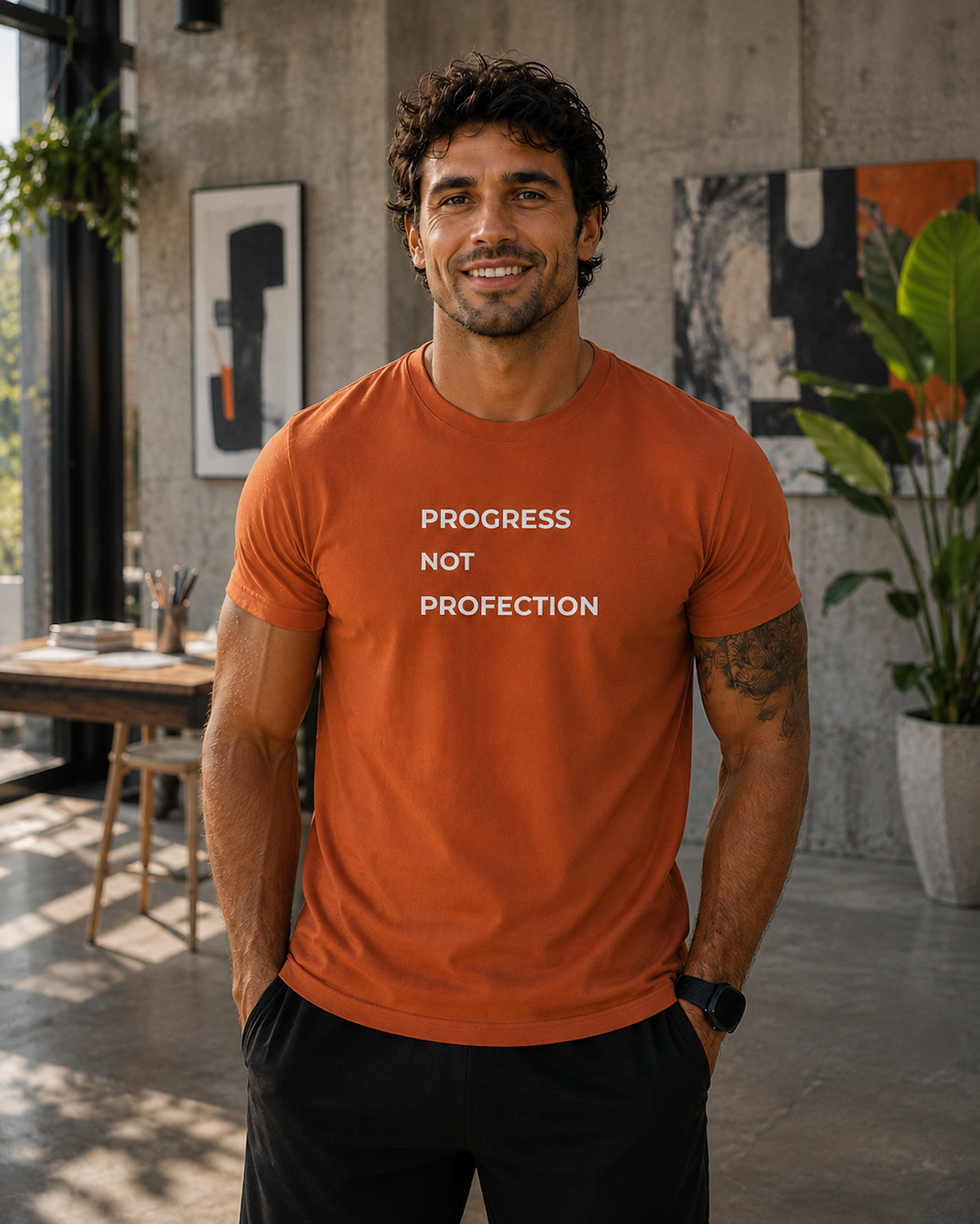 Simple Truth T-Shirt - Progress Not Perfection