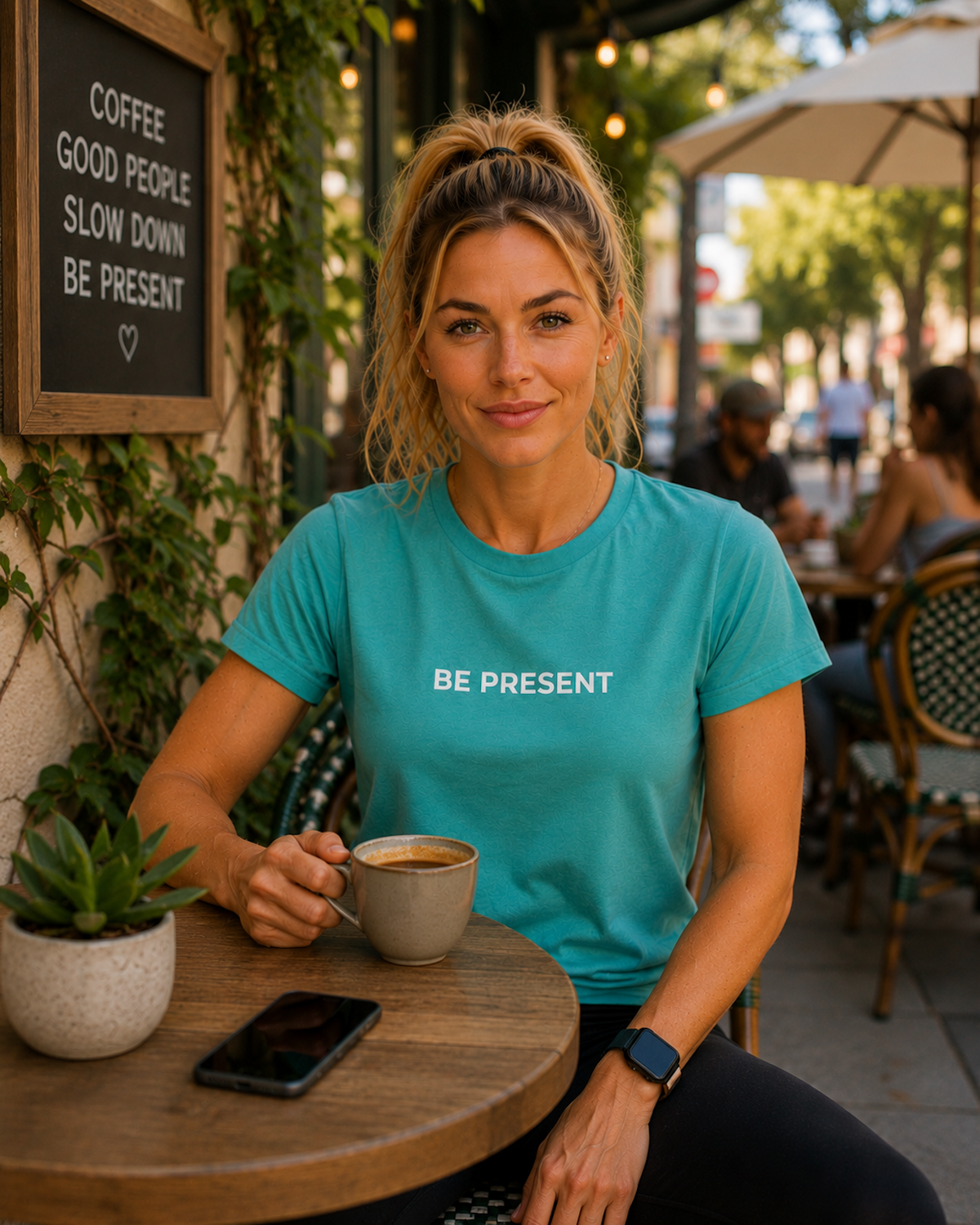 Simple Truth T-Shirt - BE PRESENT