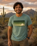Nature Vintage T-Shirt  - Desert - Green
