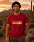 Nature Vintage T-Shirt - Desert - Red