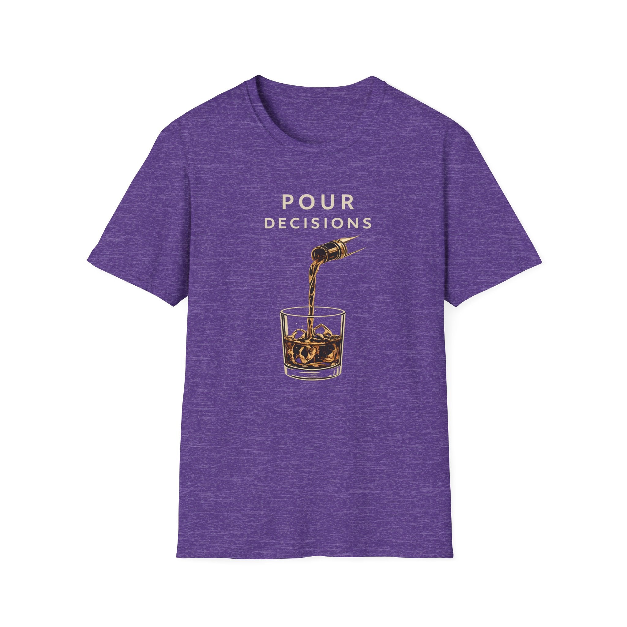 Pour Decisions Culinary Tshirt (Light) | Fun, Flirty, Risqué Cooking Shirt