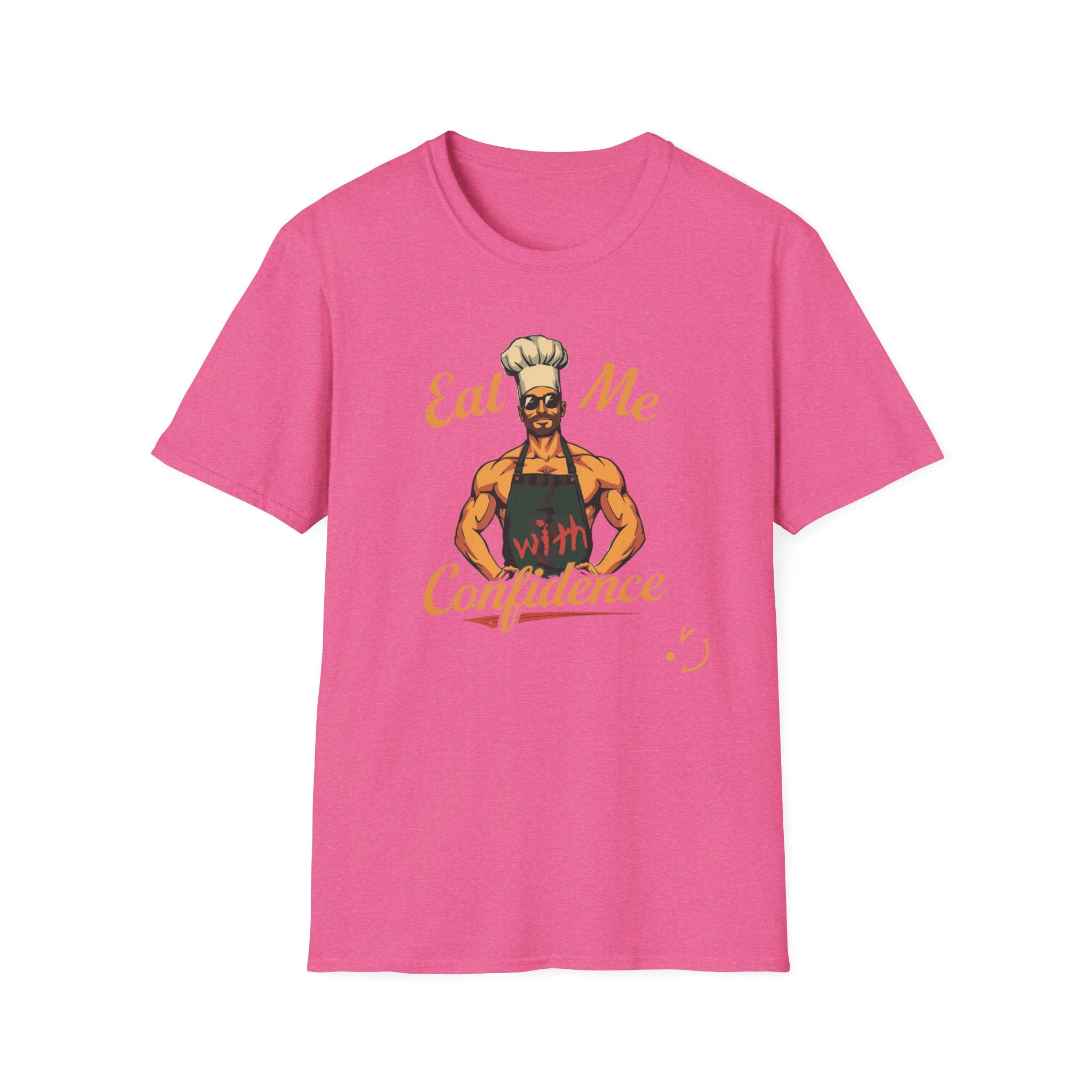 Eat Me With Confidence T-Shirt — Funny Chef Graphic Tee