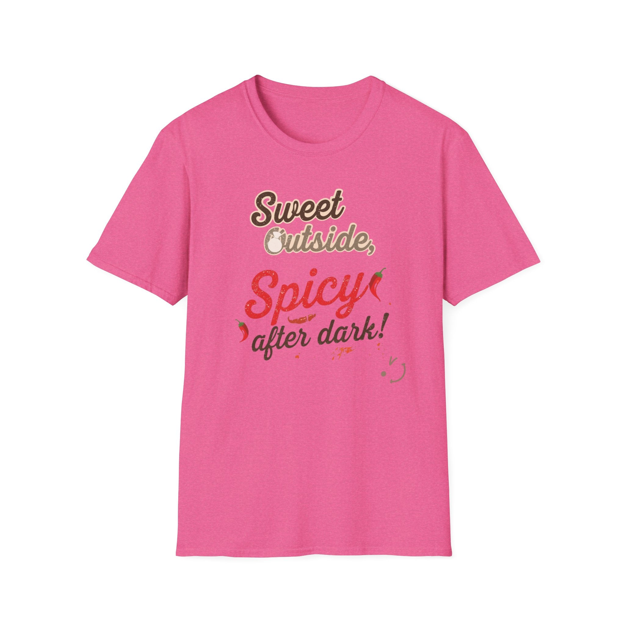 Sweet Outside Spicy After Dark T-Shirt — Funny Chef Graphic Tee