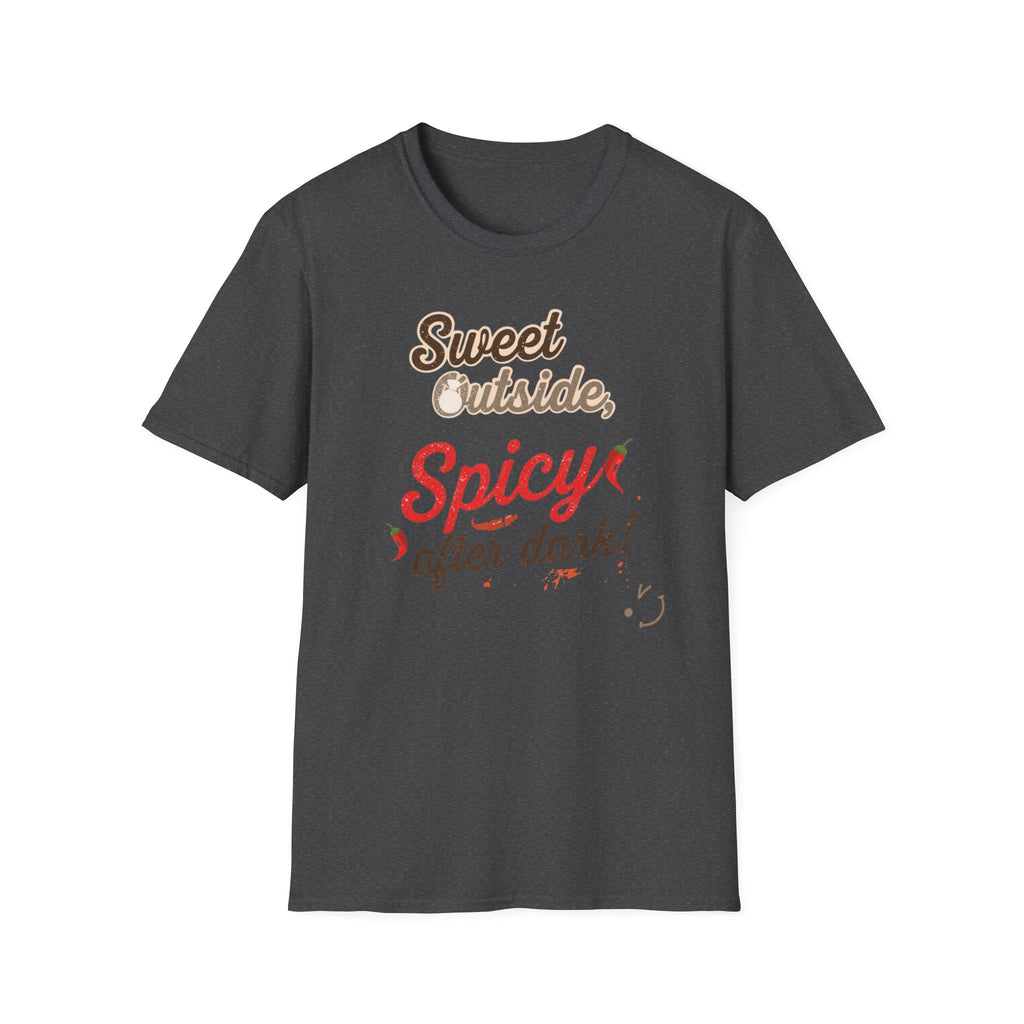 Sweet Outside Spicy After Dark T-Shirt — Funny Chef Graphic Tee