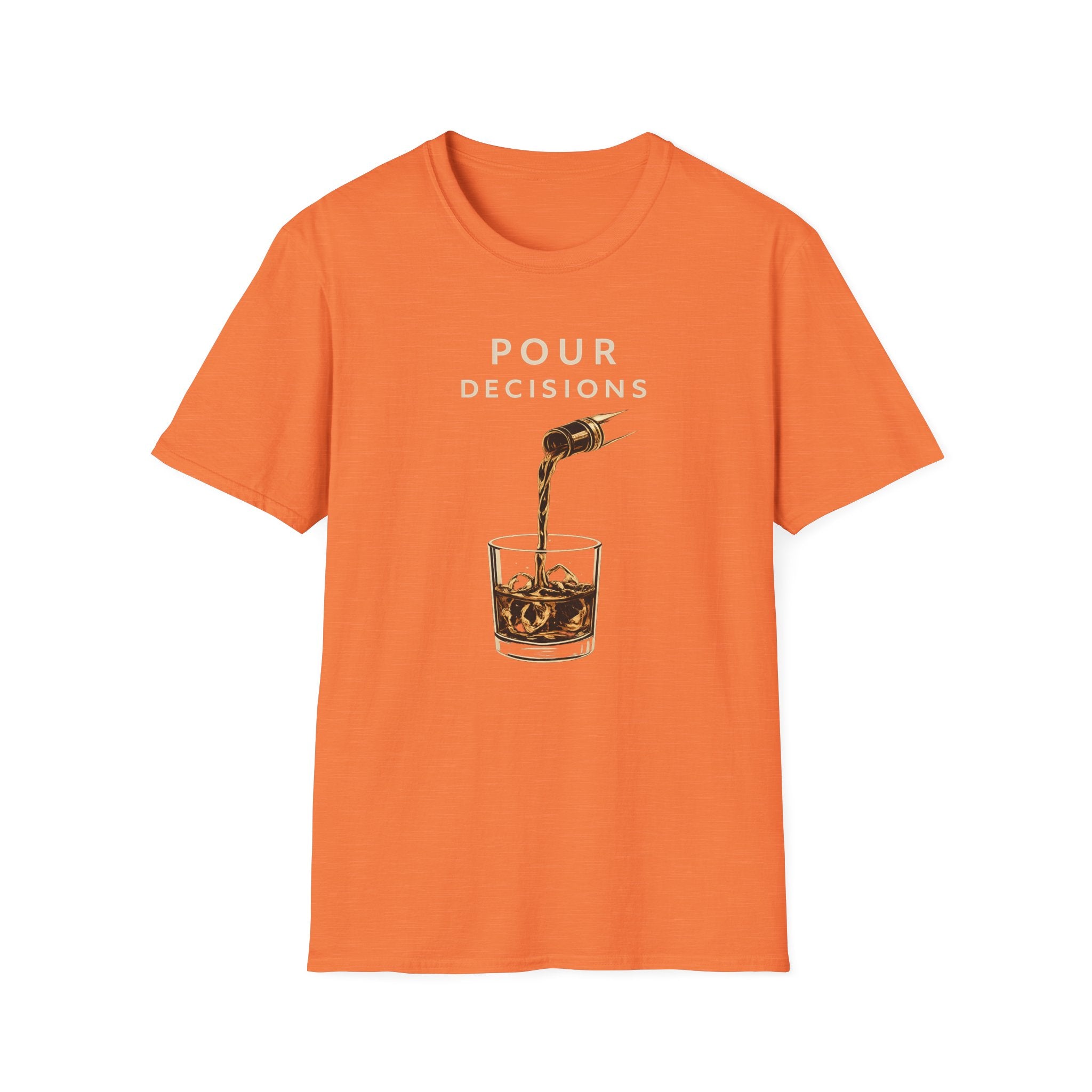 Pour Decisions Culinary Tshirt (Light) | Fun, Flirty, Risqué Cooking Shirt