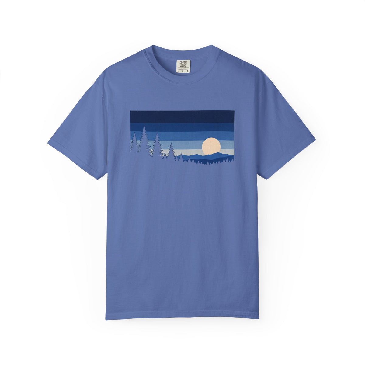 Nature Vintage T-Shirt - Forest - Blue