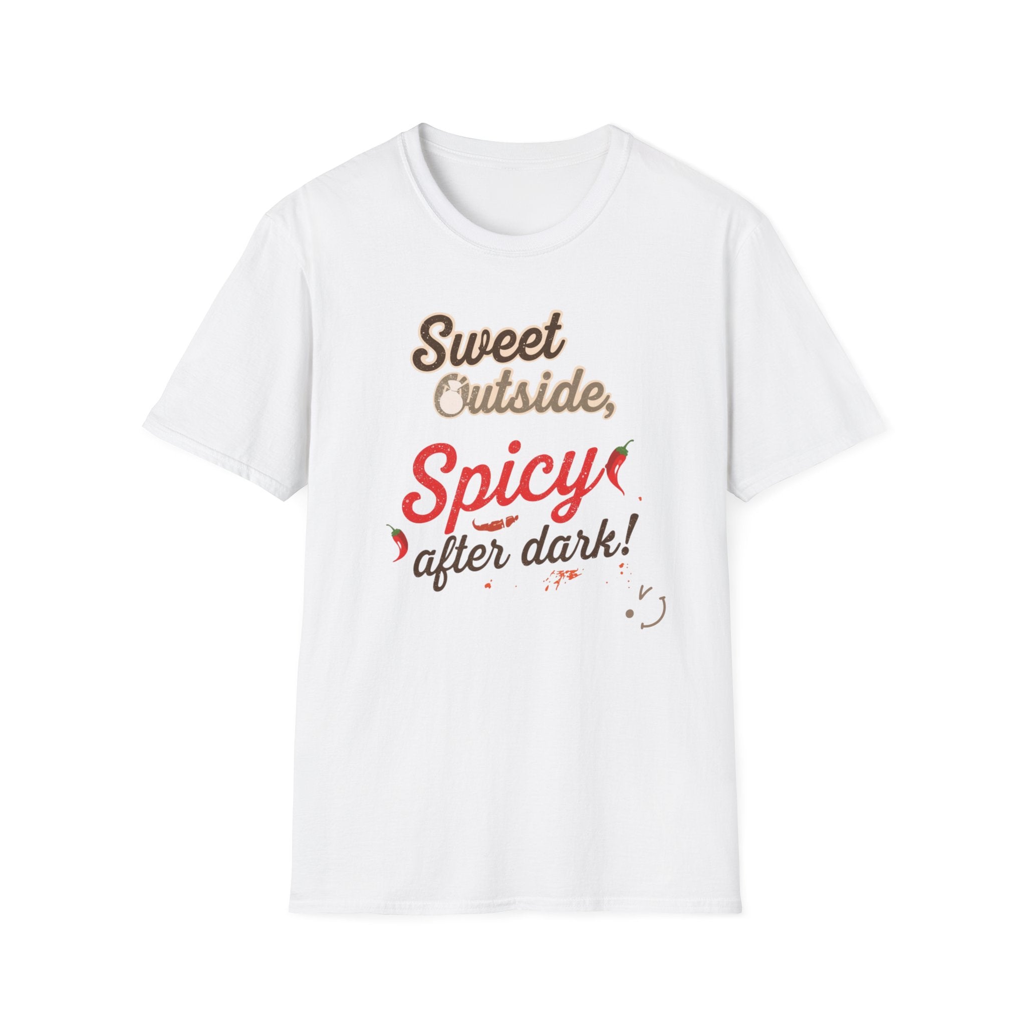 Sweet Outside Spicy After Dark T-Shirt — Funny Chef Graphic Tee