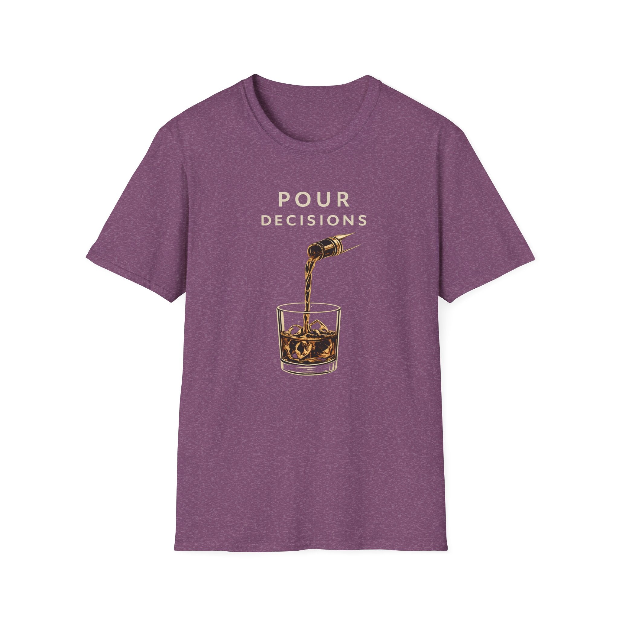 Pour Decisions Culinary Tshirt (Light) | Fun, Flirty, Risqué Cooking Shirt