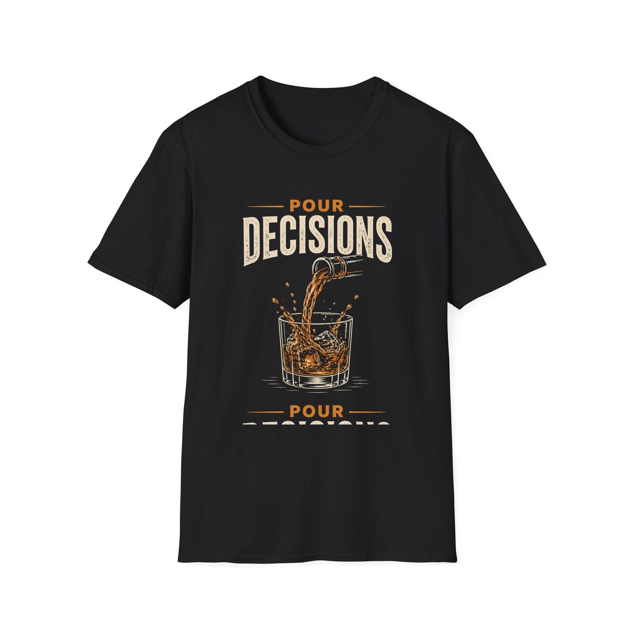 Pour Decisions Culinary T-Shirt (Dark) | Funny Flirty Cooking Tee