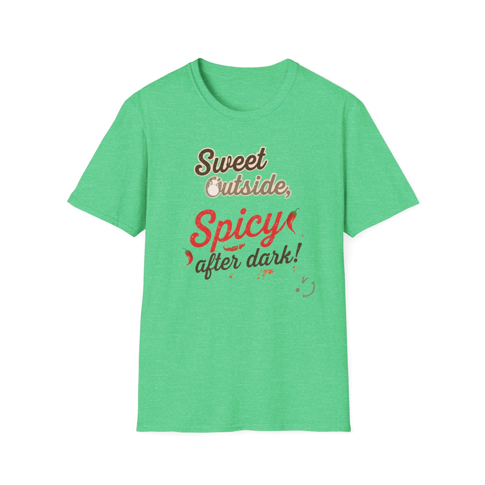 Sweet Outside Spicy After Dark T-Shirt — Funny Chef Graphic Tee