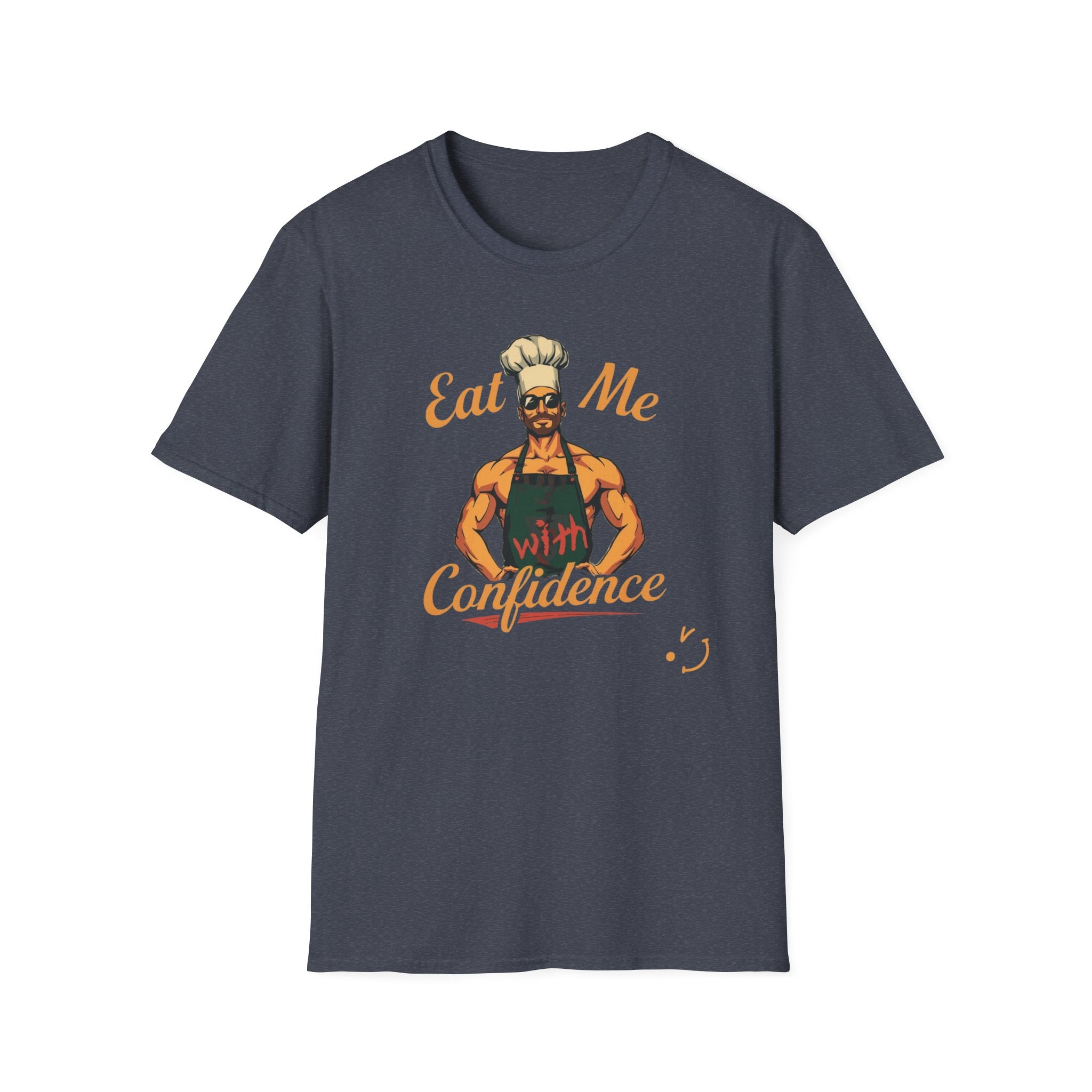Eat Me With Confidence T-Shirt — Funny Chef Graphic Tee