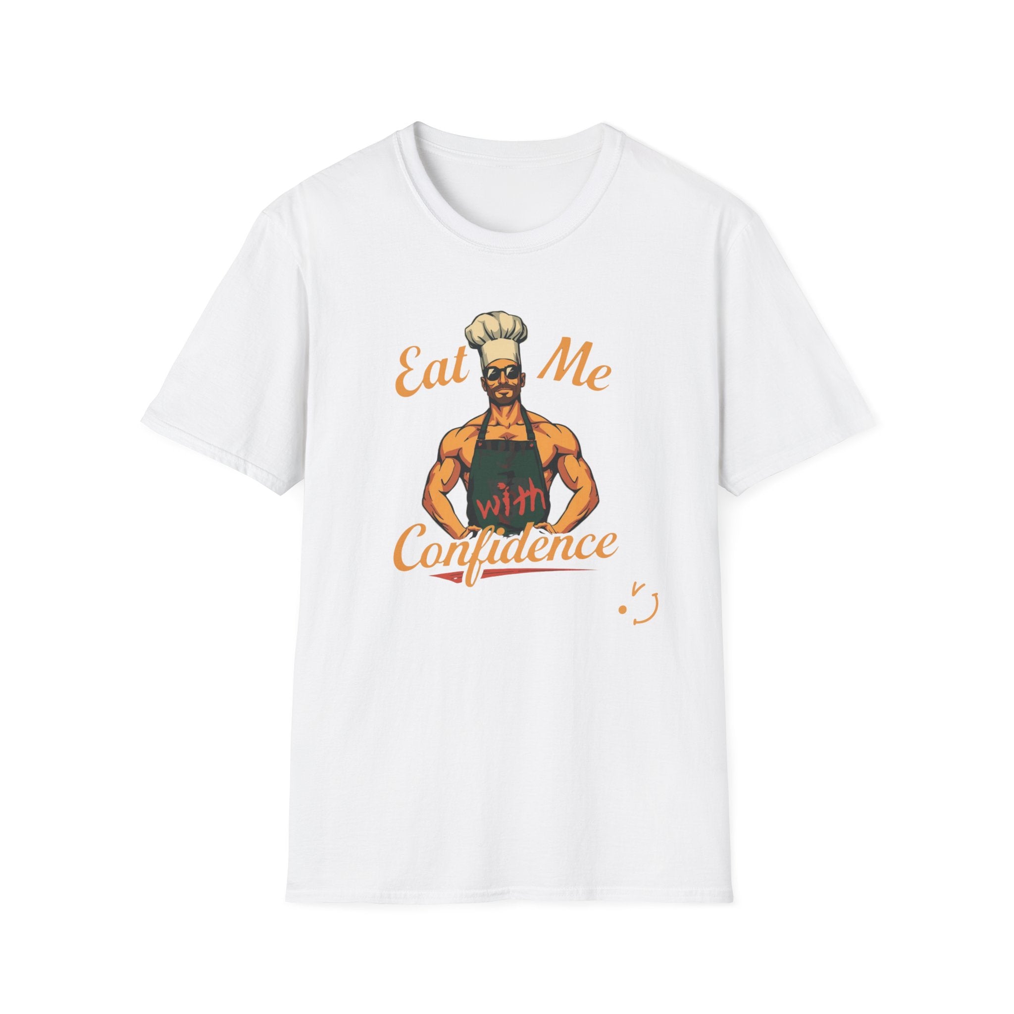 Eat Me With Confidence T-Shirt — Funny Chef Graphic Tee