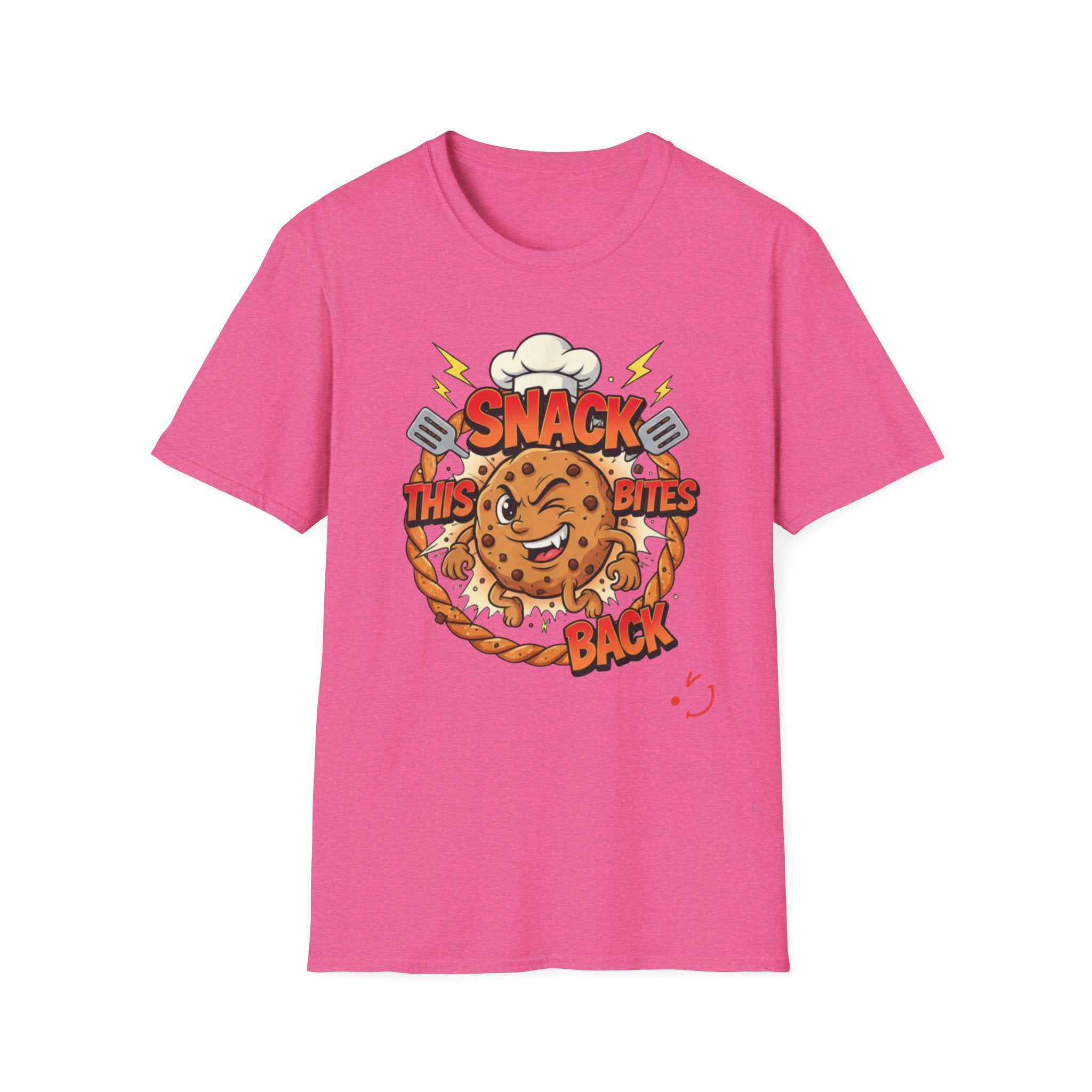 This Snack Bites Back T-Shirt — Funny Chef Graphic Tee