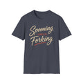 Spooning Leads To Forking T-Shirt (Light)— Funny Chef Graphic Tee