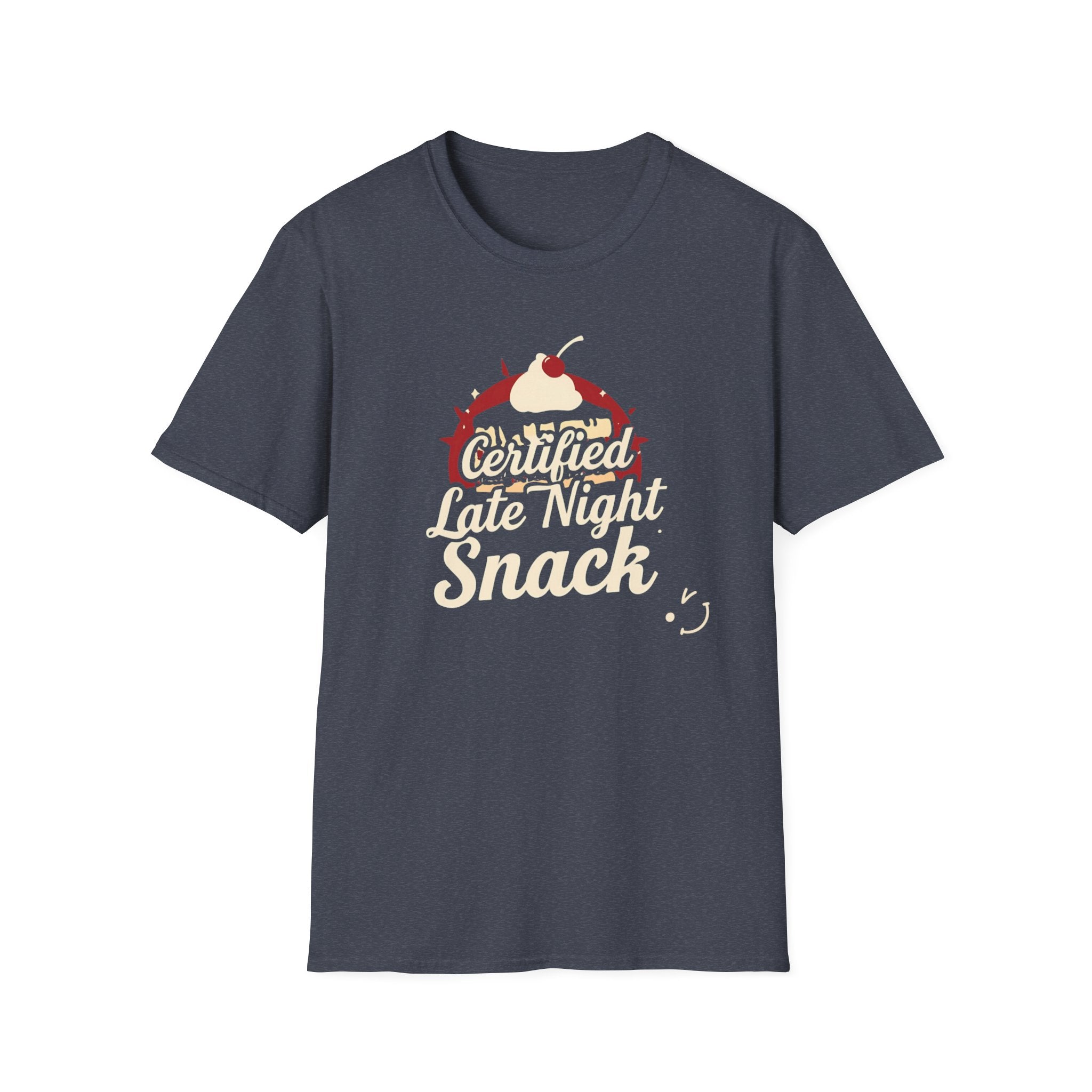 Certified Late Night Snack T-Shirt — Funny Chef Graphic Tee