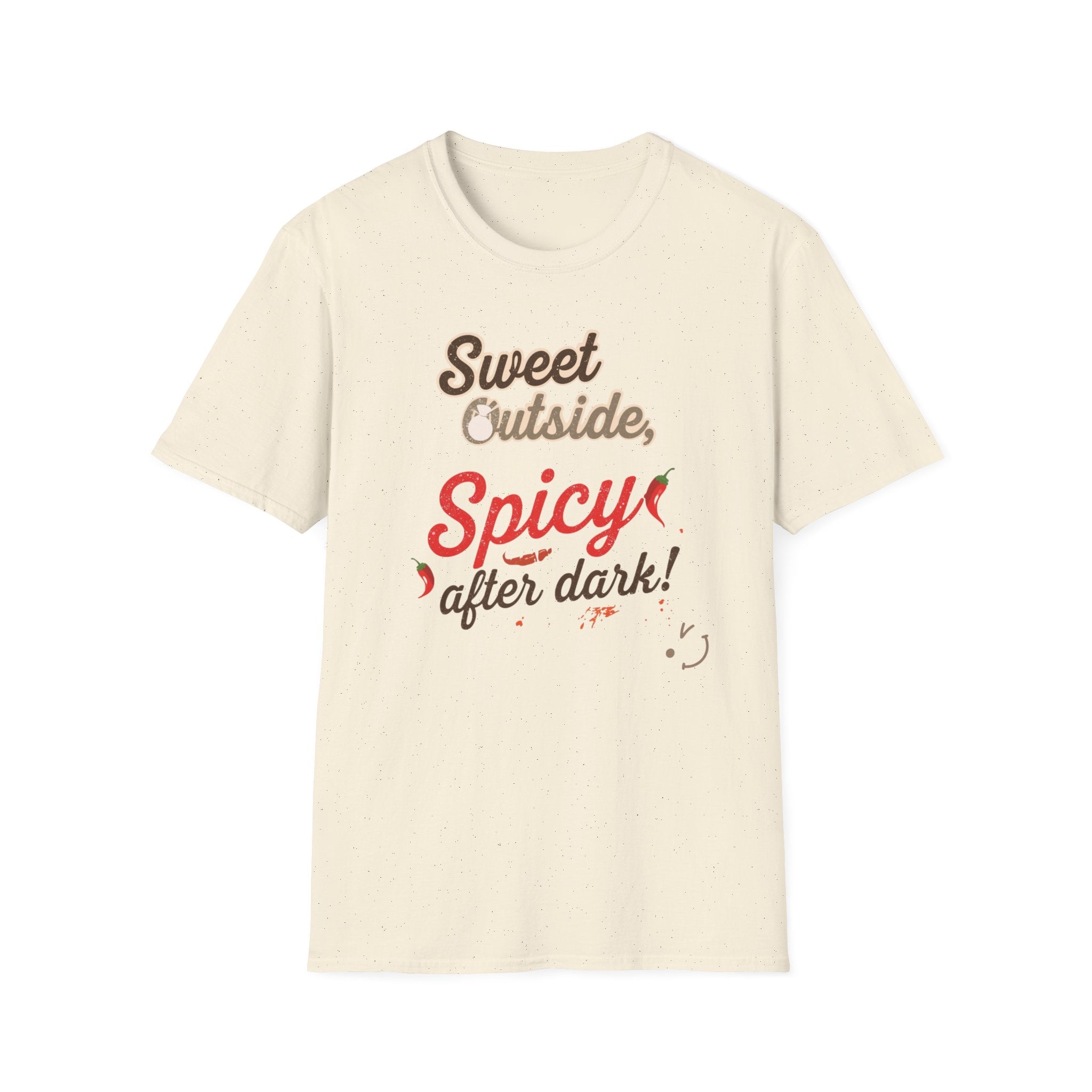 Sweet Outside Spicy After Dark T-Shirt — Funny Chef Graphic Tee