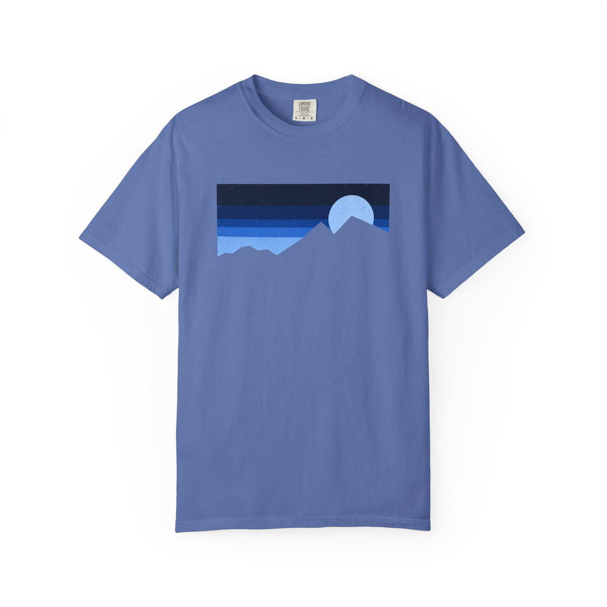 Nature Vintage T-Shirt - Horizon - Blue
